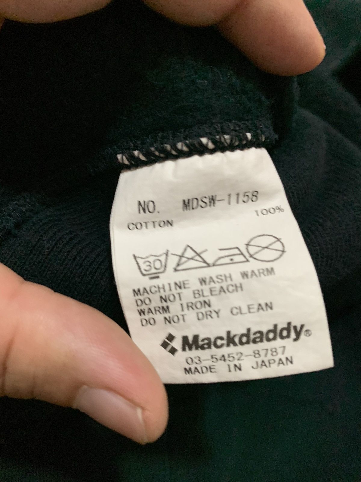 Japanese Brand MackDaddy Spellout Sweatshirt Medium Size Size US M / EU 48-50 / 2 - 13 Thumbnail