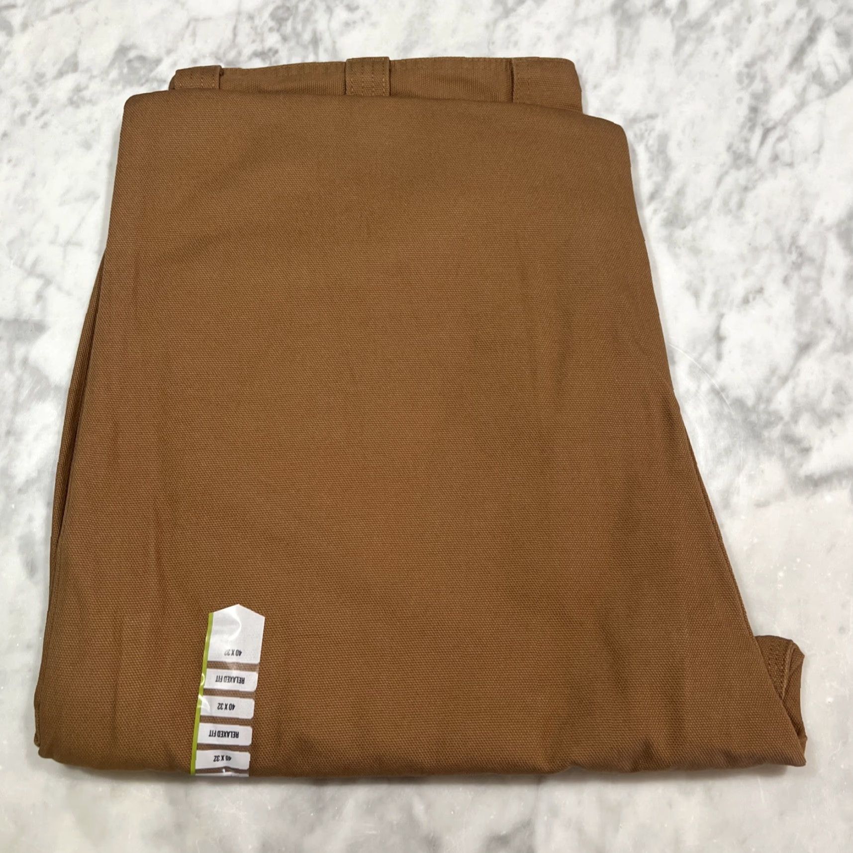Vintage DULUTH FIRE HOSE PANTS Men 40x32 Relaxed Fit Brown 5-Pocket Style 58412 NWT Canvas Carpenter Jeans Trousers Mens Regular Size US 40 / EU 56 - 2 Thumbnail
