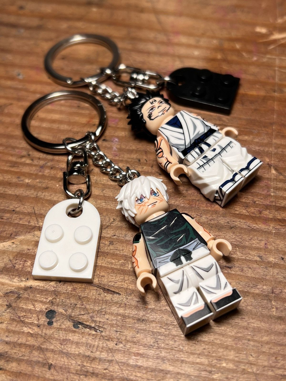Anime Jujutsu Kaisen anime minifigure keychain keyring Size ONE SIZE - 3 Thumbnail