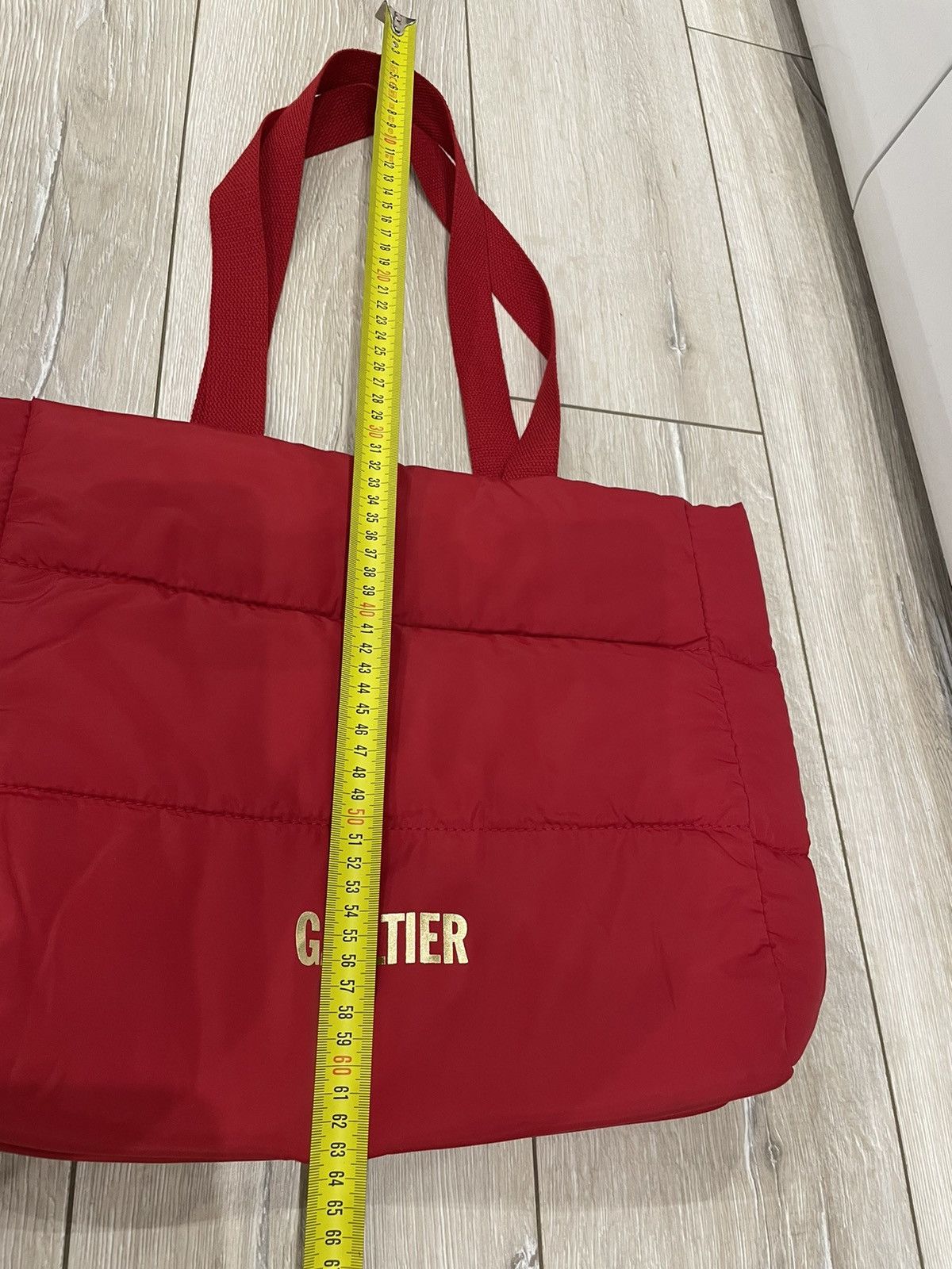 Jean Paul Gaultier Jean Paul Gaultier Red Tote Bag Size ONE SIZE - 13 Thumbnail