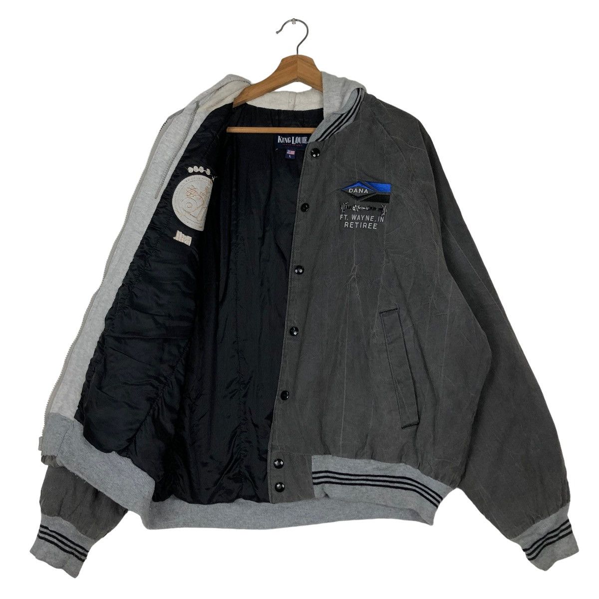 Japanese Brand 🔥Vintage Bomber Jacket King Louise Sportswear USA Size US L / EU 52-54 / 3 - 12 Thumbnail