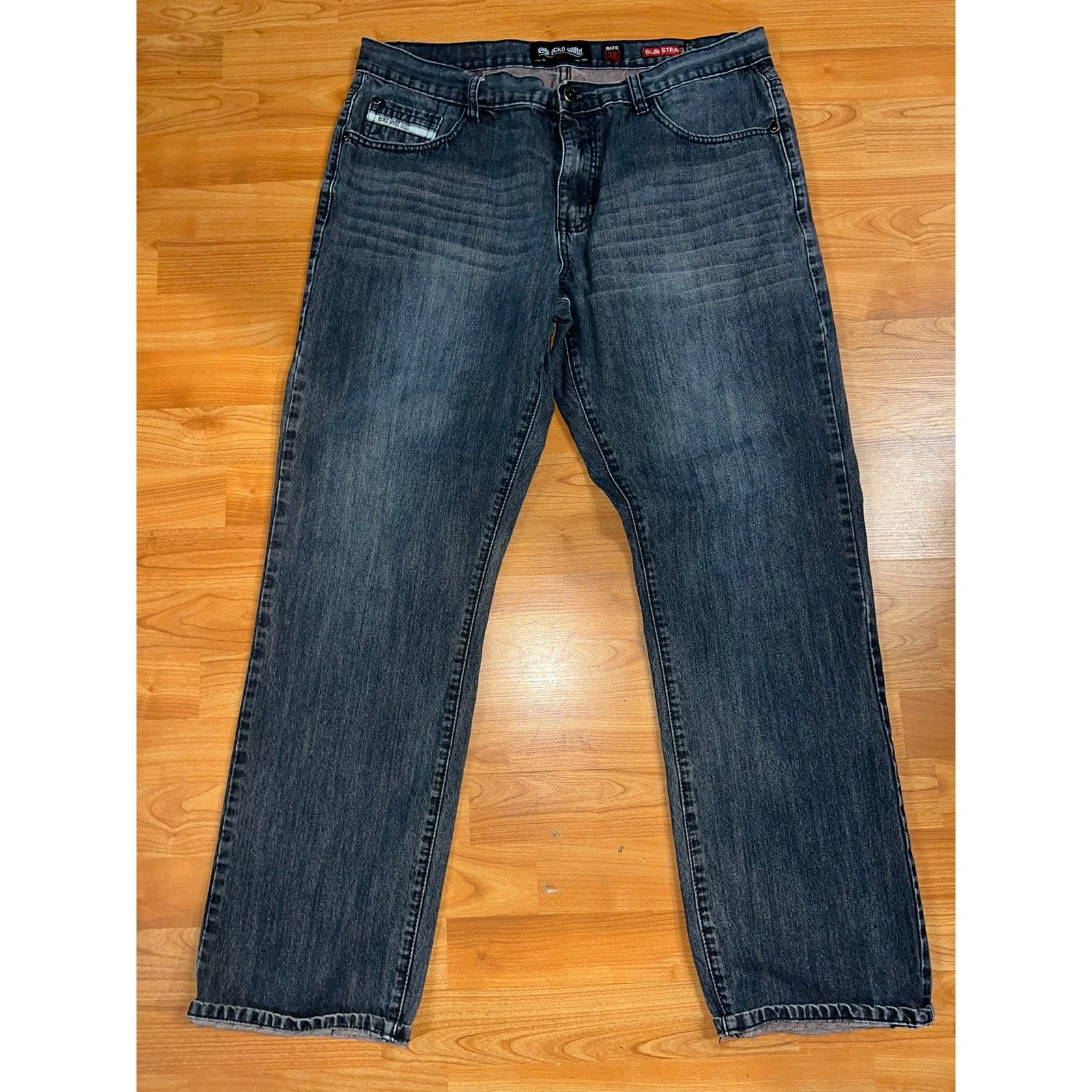 Ecko Unltd. Ecko Unltd Jeans Unlimited Pants Bottoms Baggy Logo Denim 38 Size US 38 / EU 54 - 2 Thumbnail