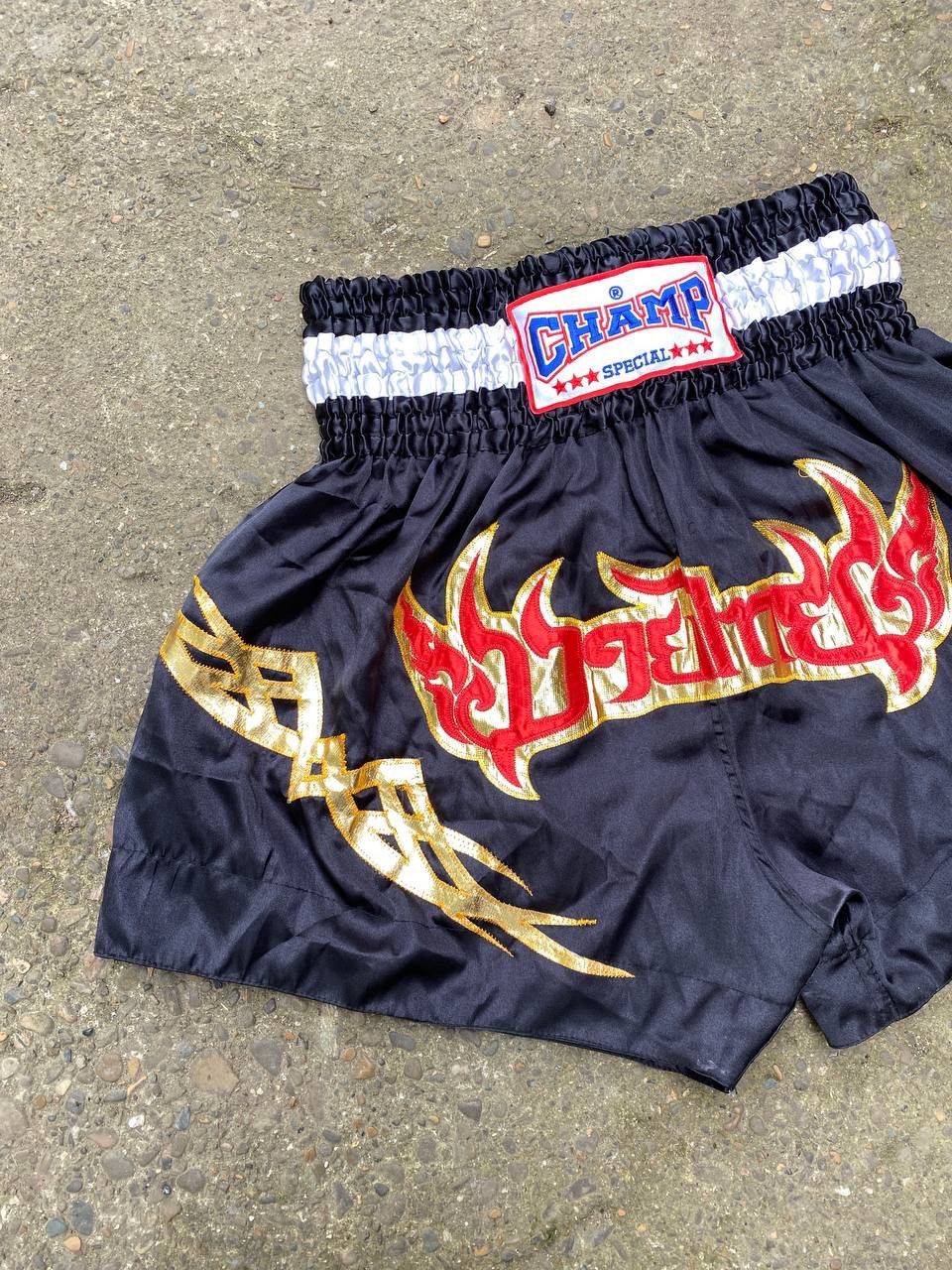 Vintage Muay Thai sportswear kick boxing vintage shorts jersey Size US 34 / EU 50 - 4 Thumbnail