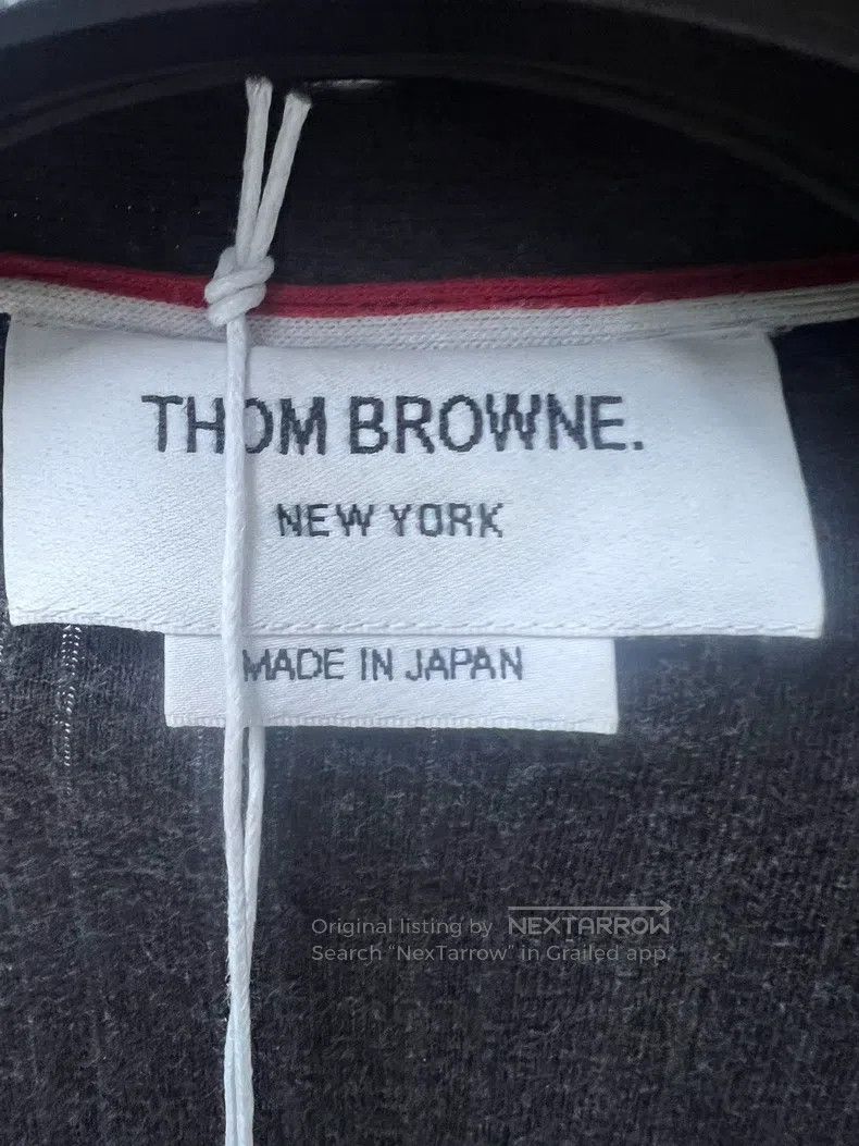 Thom Browne Thom Browne Cashmere cardigan Size US XXL / EU 58 / 5 - 4 Thumbnail