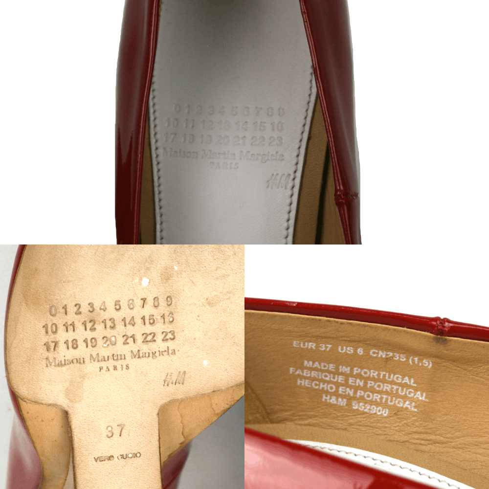 H&M × Maison Margiela Plexi Lucite Clear Wedge Heels Size US 7 / IT 37 - 13 Thumbnail