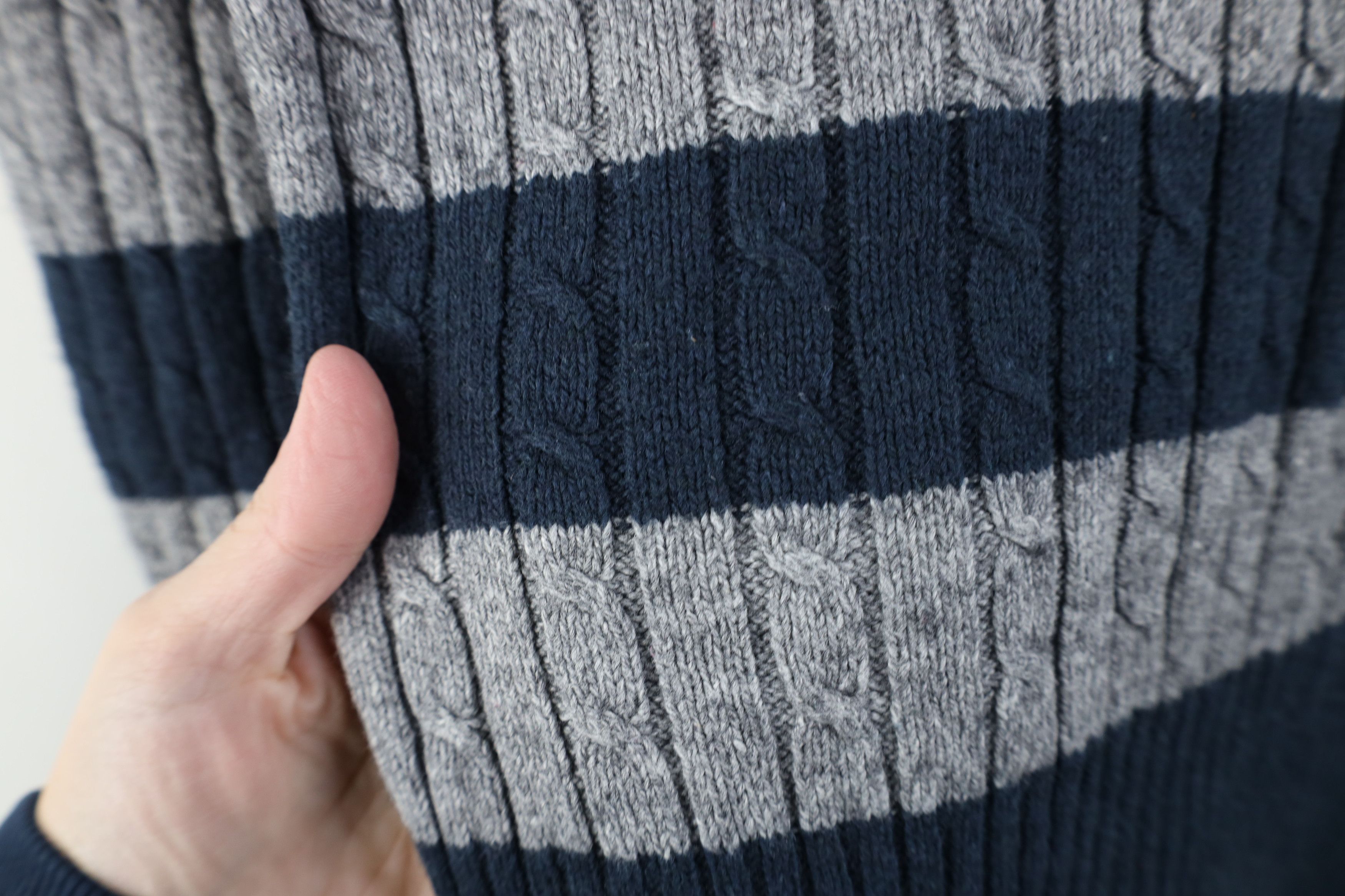 American Eagle Outfitters Vintage 90s Y2K American Eagle Wool Cable Knit Sweater Size M / US 6-8 / IT 42-44 - 6 Thumbnail