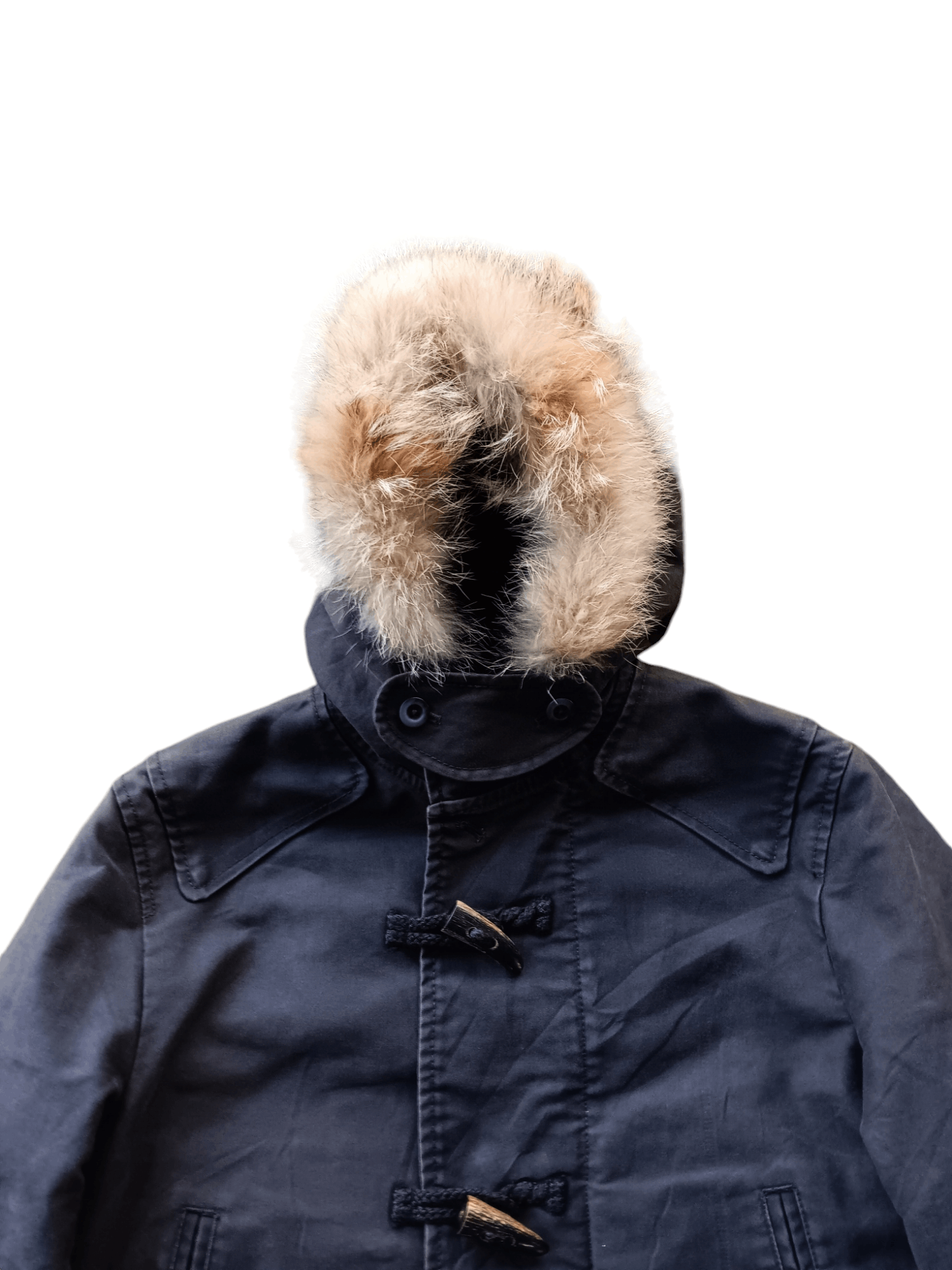 ABAHOUSE Abahouse fur hoodie heavy coat jacket Size US L / EU 52-54 / 3 - 2 Thumbnail
