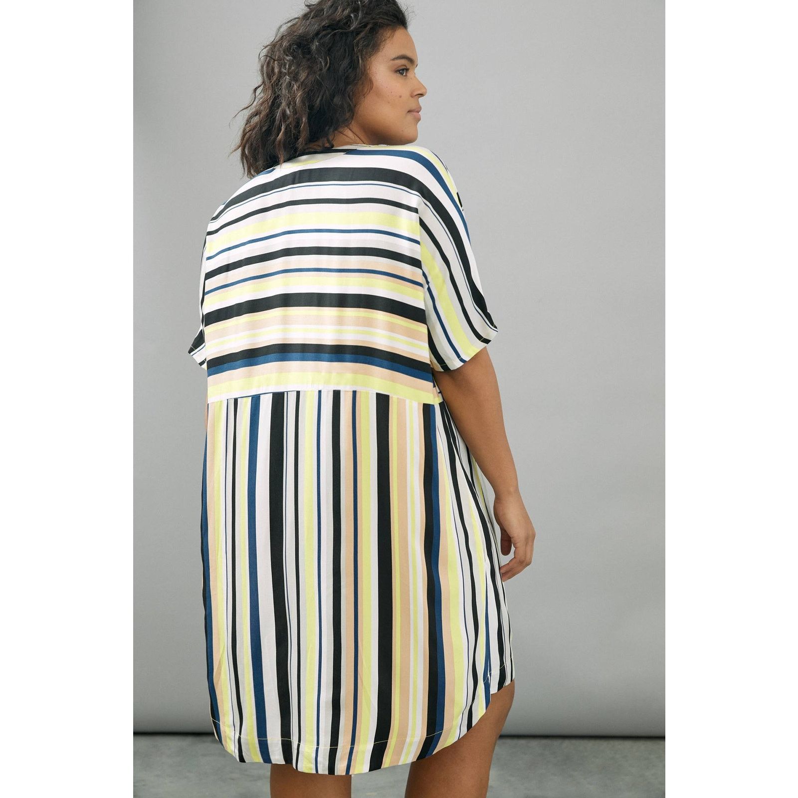 Anthropologie New Anthropologie Peter Som Naxos Striped Tunic Dress $148 Size XXL / US 16-18 / IT 52-54 - 3 Thumbnail