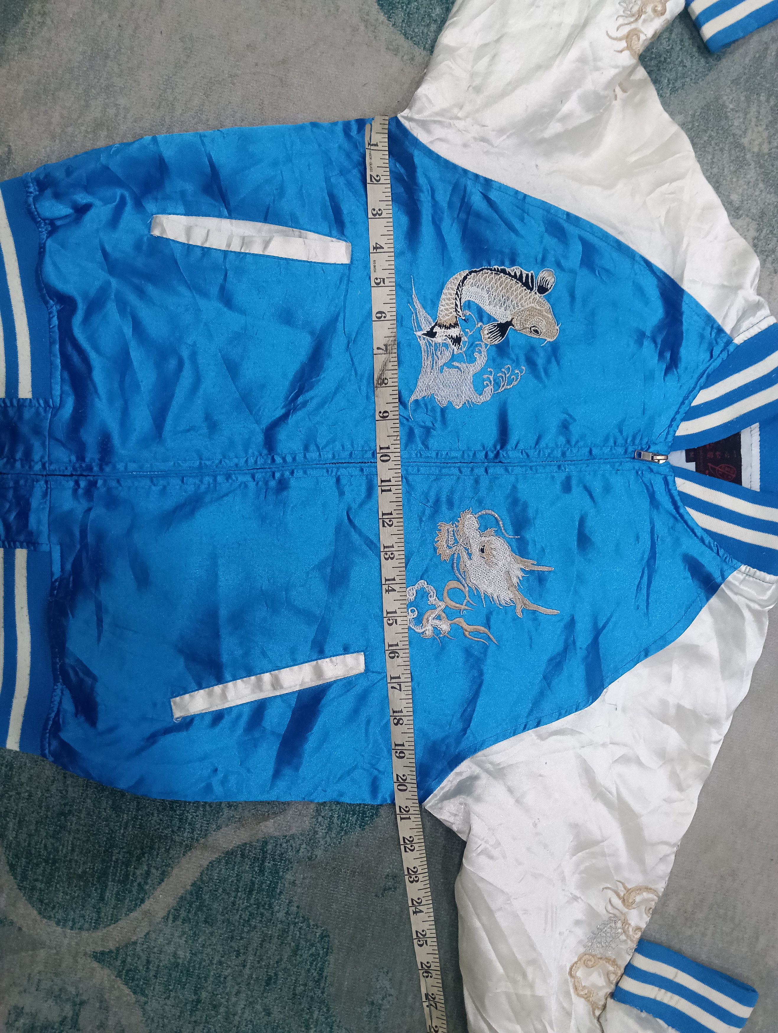 Japanese Brand Vintage Sukajan Fish N Dragon Size US M / EU 48-50 / 2 - 20 Thumbnail