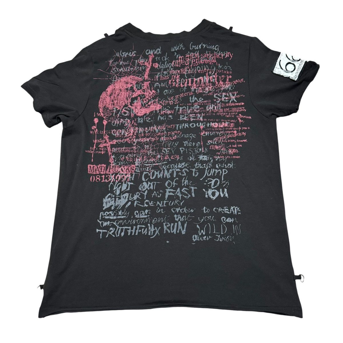 Seditionaries Mad punks Bondage Shirt 'you say mad punks,i say Fuck you Size L / US 10 / IT 46 - 2 Thumbnail