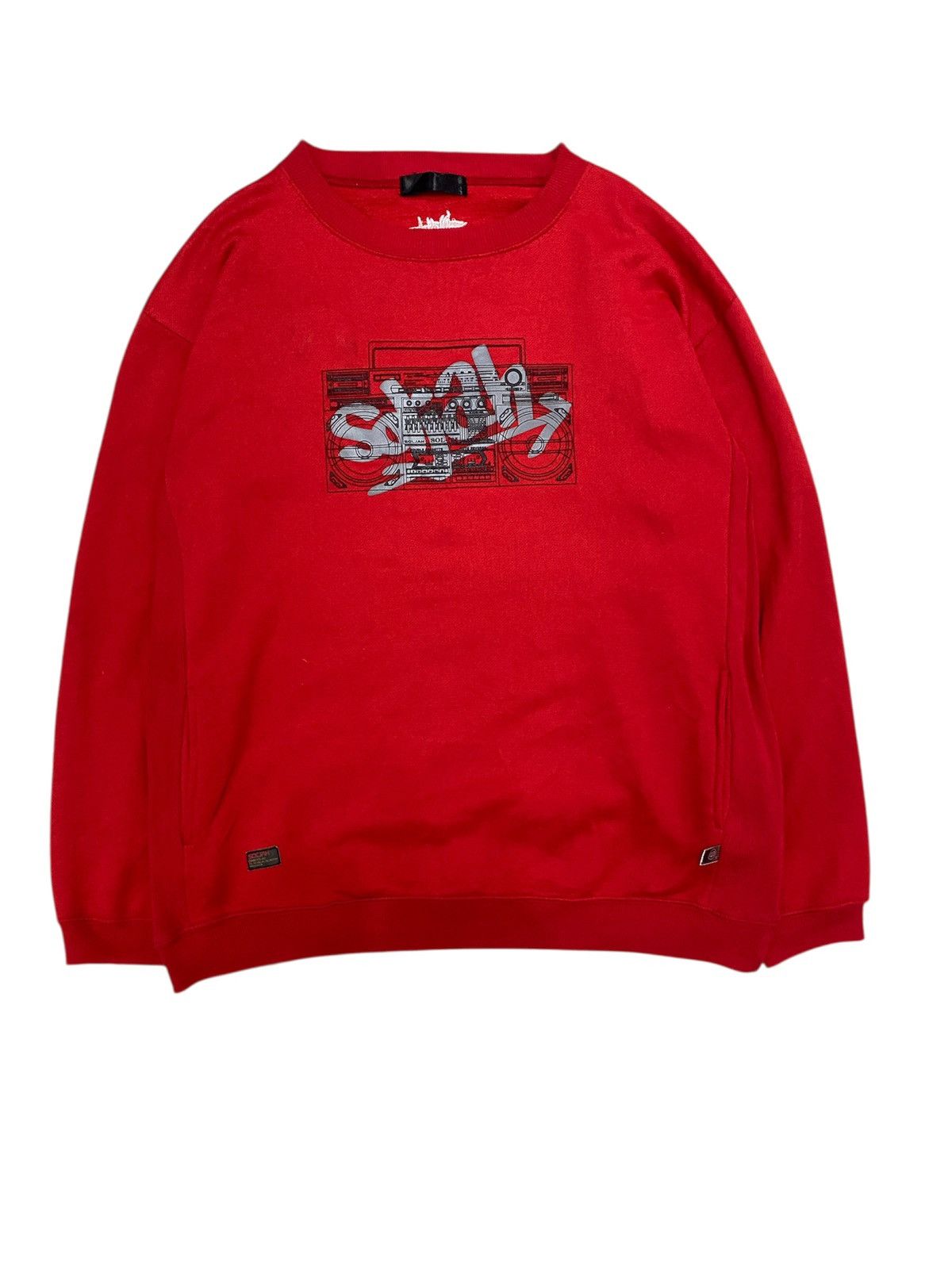 JNCO AW2002 Soljah Hiphop radio sweatshirt Size US L / EU 52-54 / 3 - 1 Thumbnail