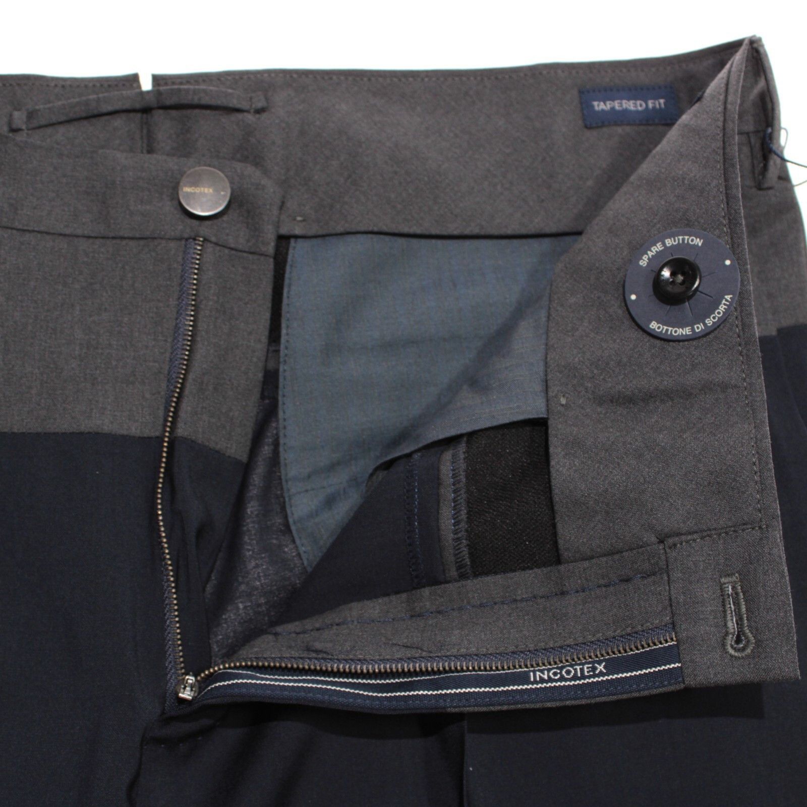 Incotex INCOTEX New with tags Dress Pants Size 34 US In Blue Size US 34 / EU 50 - 4 Thumbnail