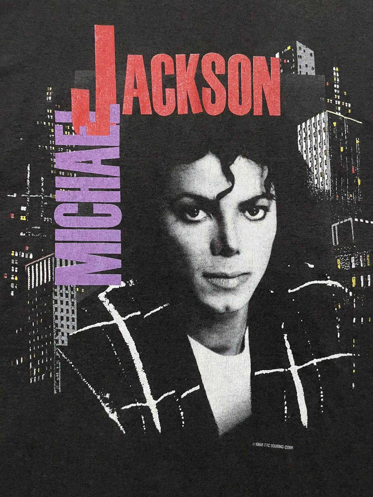 Michael Jackson × Vintage True Vintage 80s Michael Jackson Japan Tour Size US L / EU 52-54 / 3 - 3 Thumbnail