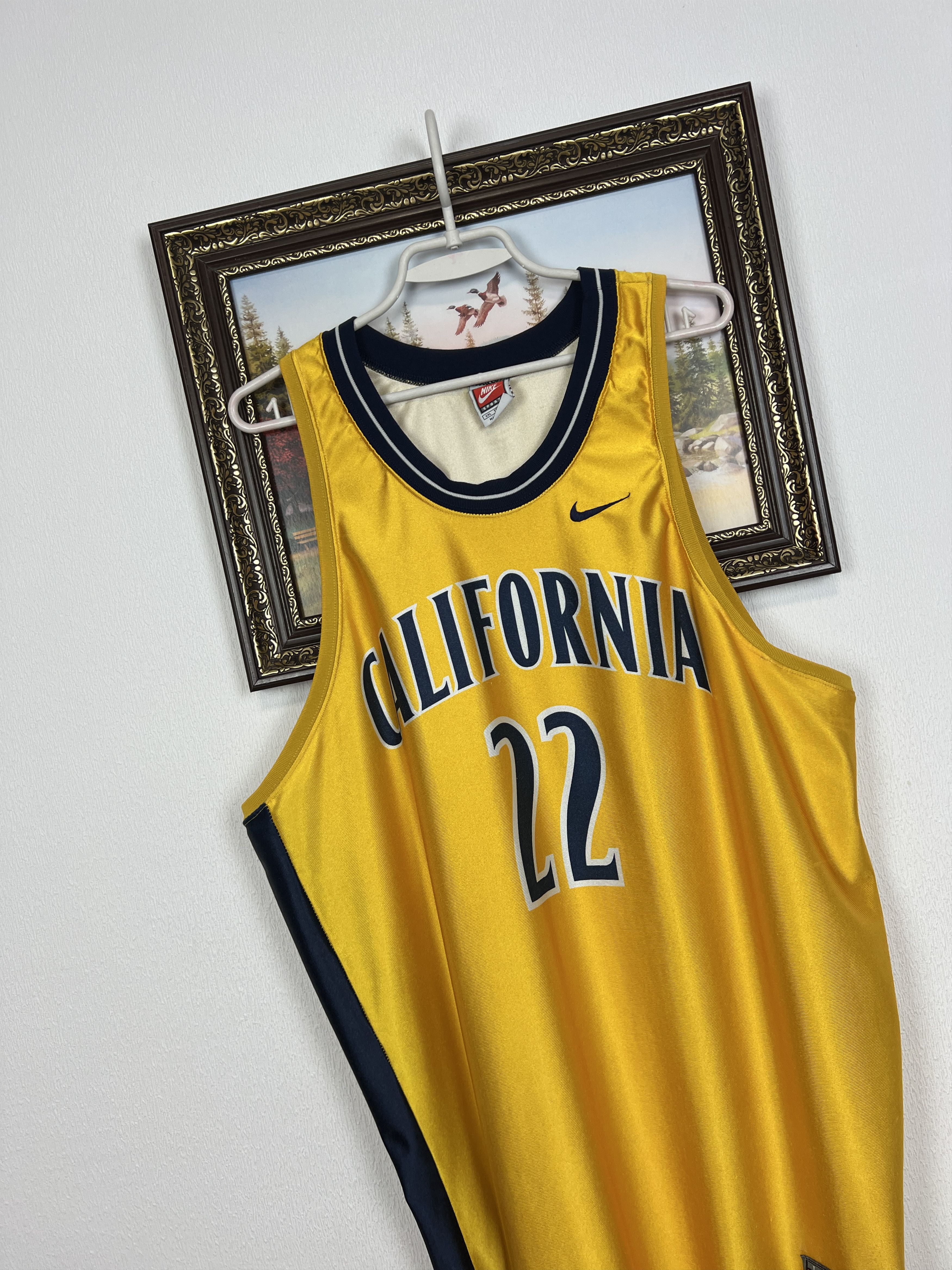 Nike Vintage Nike Cal Berkeley Bears Jersey Gray California Tee Size US XXL / EU 58 / 5 - 4 Thumbnail