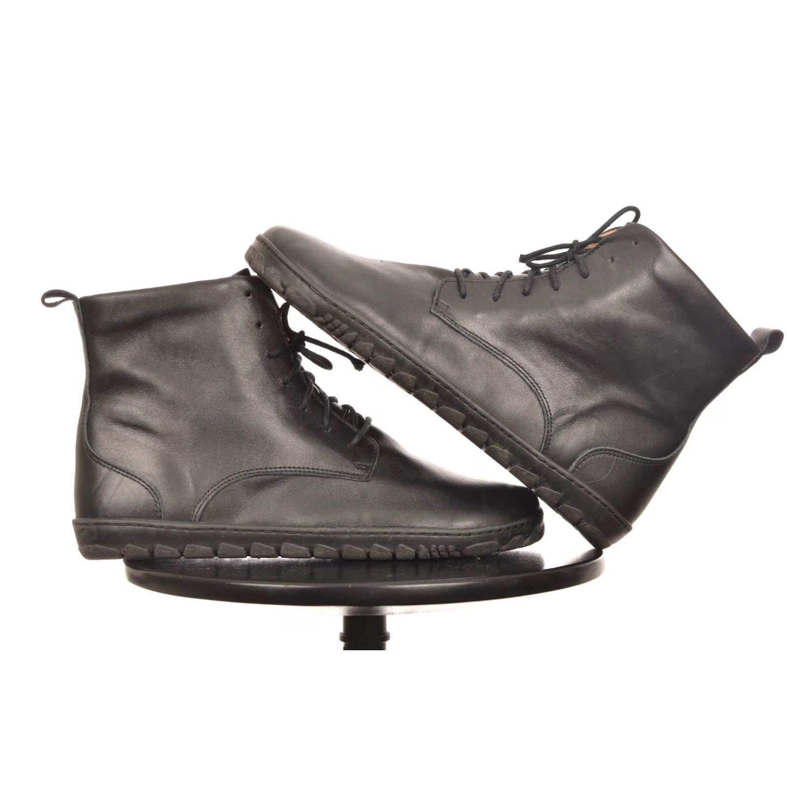 Vintage Zaqq Quintic Barefoot Leather Sneakers Boots Mens Boot Black EU 42 Size 9 US 9 Leather Upper Boots Mens Black Quintic Barefoot Sneakers Boots Size US 9 / EU 42 - 6 Thumbnail