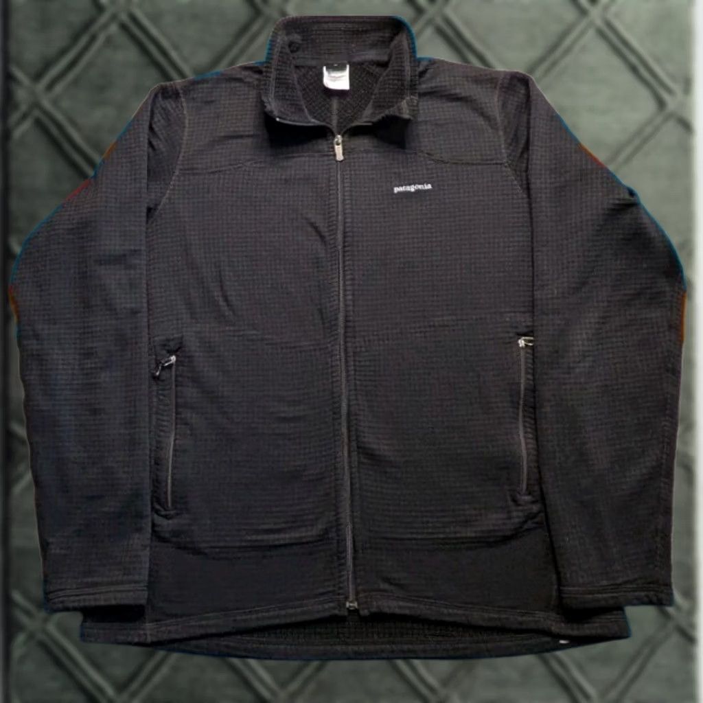 Patagonia VINTAGE Patagonia R1 Tech Face Jacket Full Zip Regulator Polartec Grid Fleece Large Size US L / EU 52-54 / 3 - 1 Thumbnail