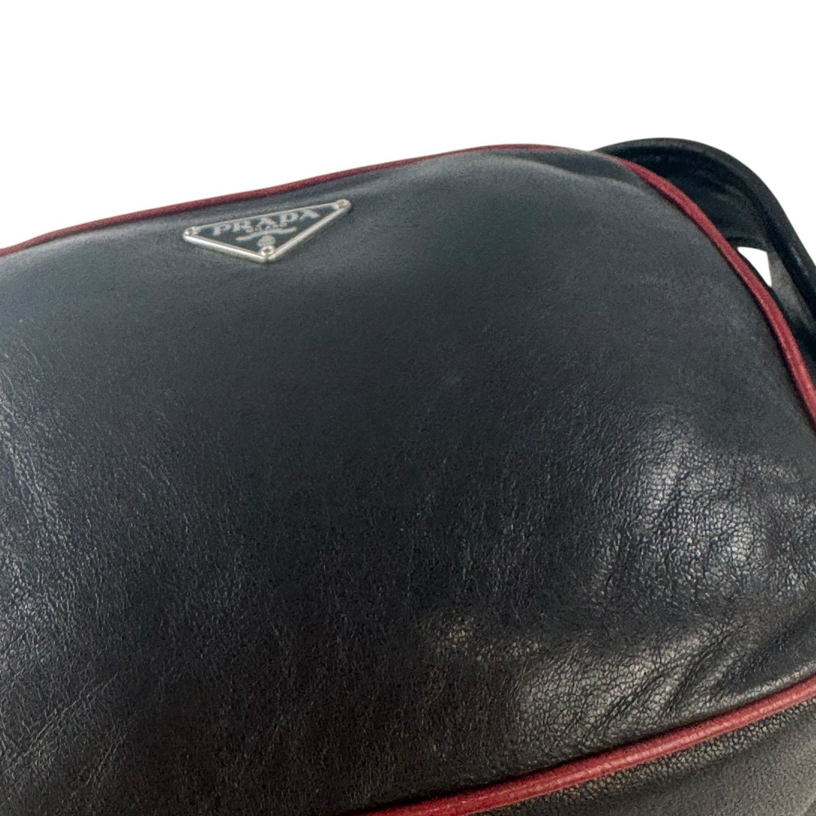 Prada Prada Mini Nappa Leather Handbag Size ONE SIZE - 15 Thumbnail