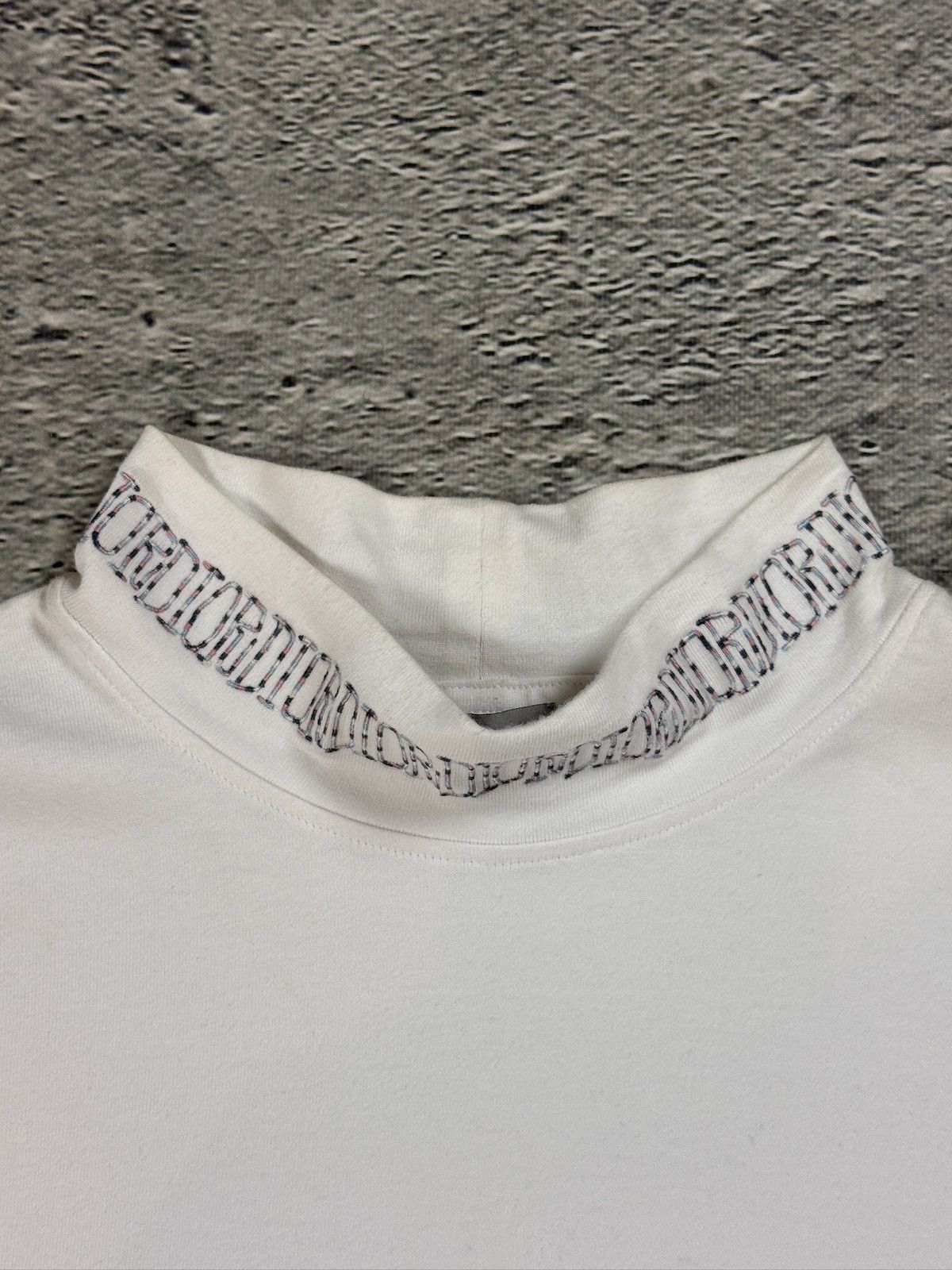 Dior Dior + Stussy Collaboration Collar Logo Bee Tshirt Size US S / EU 44-46 / 1 - 4 Thumbnail