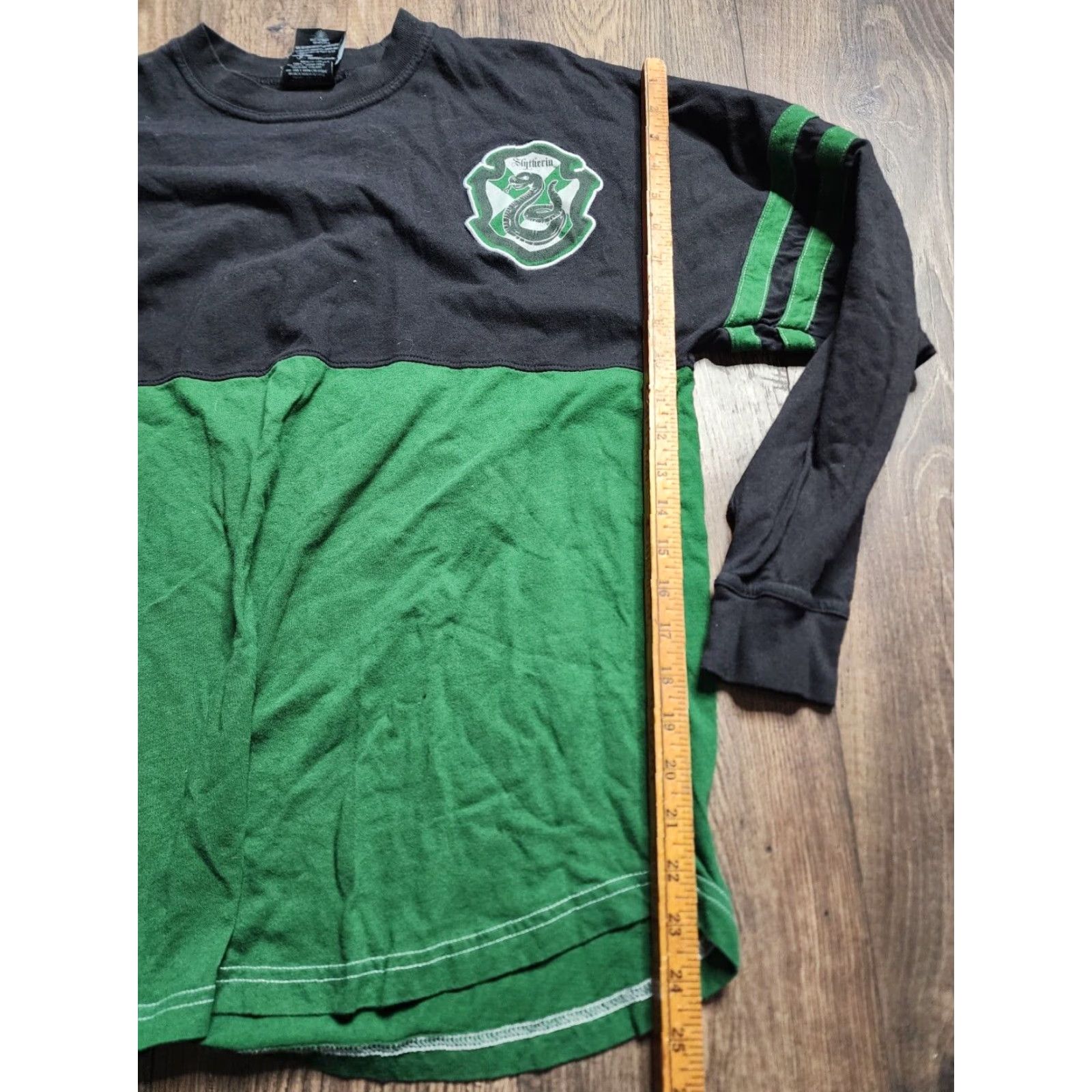 Vintage Harry Potter Slytherin Spirit Jersey Shirt Womens Black Long Sleeve L Size L / US 10 / IT 46 - 3 Thumbnail