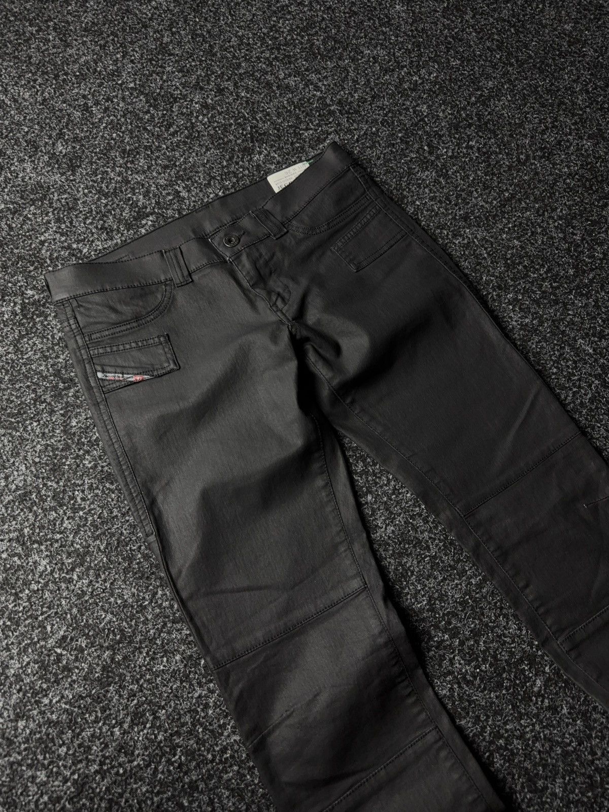 Diesel Luxury Designer 00s Diesel Jegonfire Retro Waxed style Size 26" / US 2 / IT 38 - 3 Thumbnail
