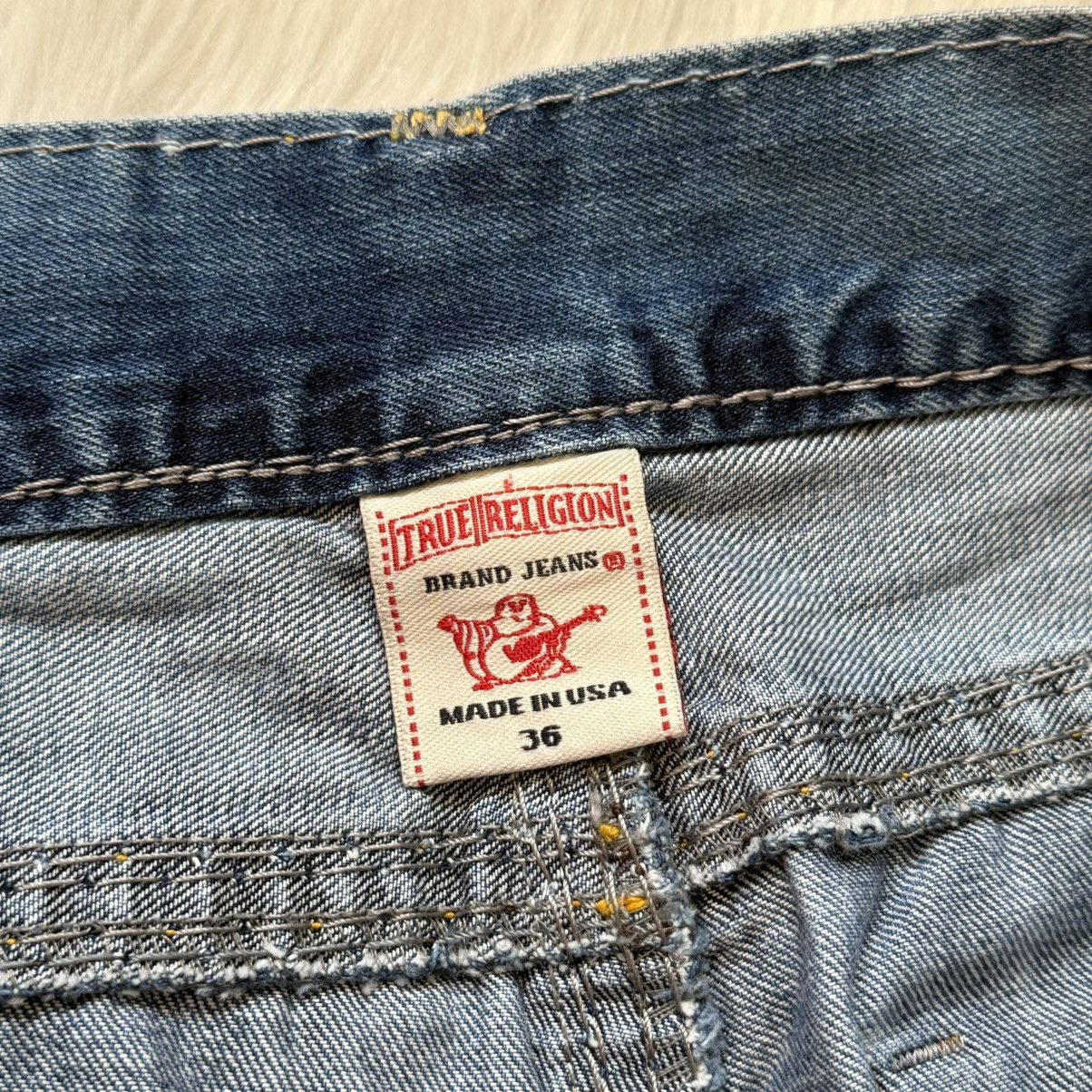 True Religion 📌 Crazy True Religion Billy T Chief Keef style Vintage jeans Size US 36 / EU 52 - 15 Thumbnail
