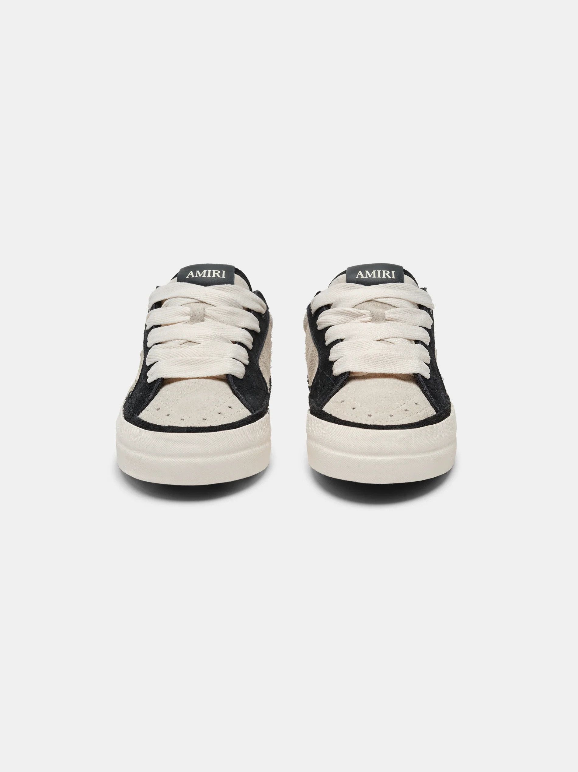 Amiri os11x0326 Sunset Skate Low-Top Sneakers in Black/Ivory Size US 8 / EU 41 - 3 Thumbnail