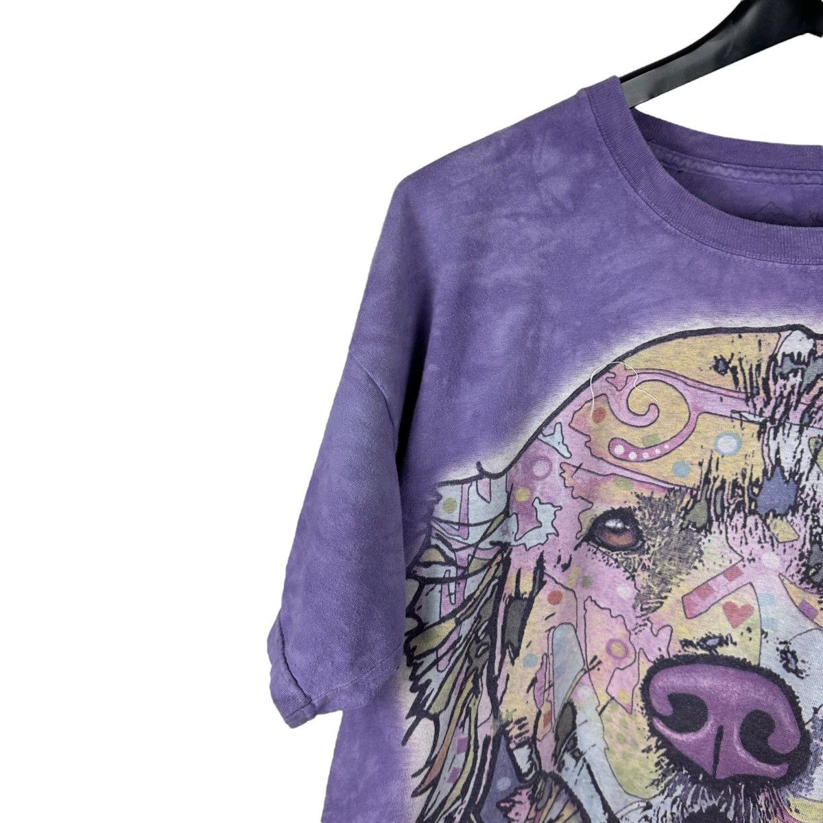 The Mountain Mens Y2K The Mountain Golden Retriever Tie Dye Shirt Size US XL / EU 56 / 4 - 2 Thumbnail