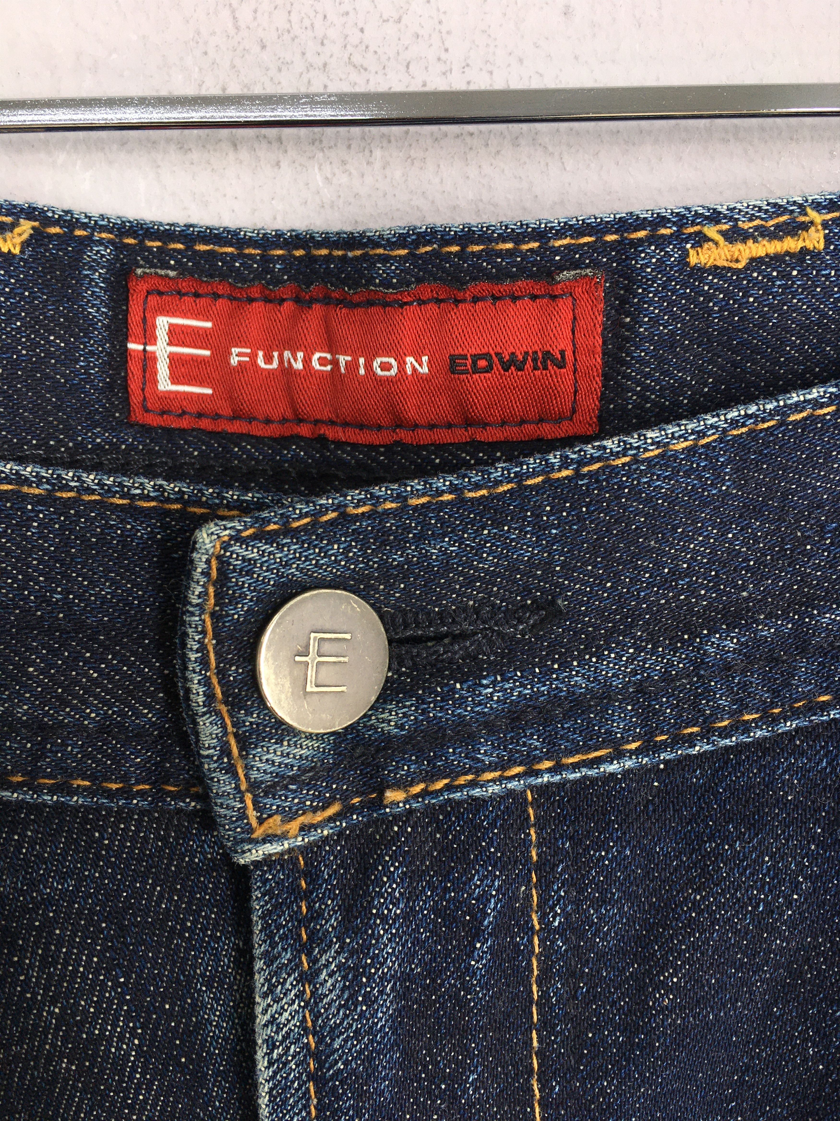 Edwin Size 31x28.5 Edwin E Function Engineered Japan Jeans S1082 Size US 31 - 5 Thumbnail