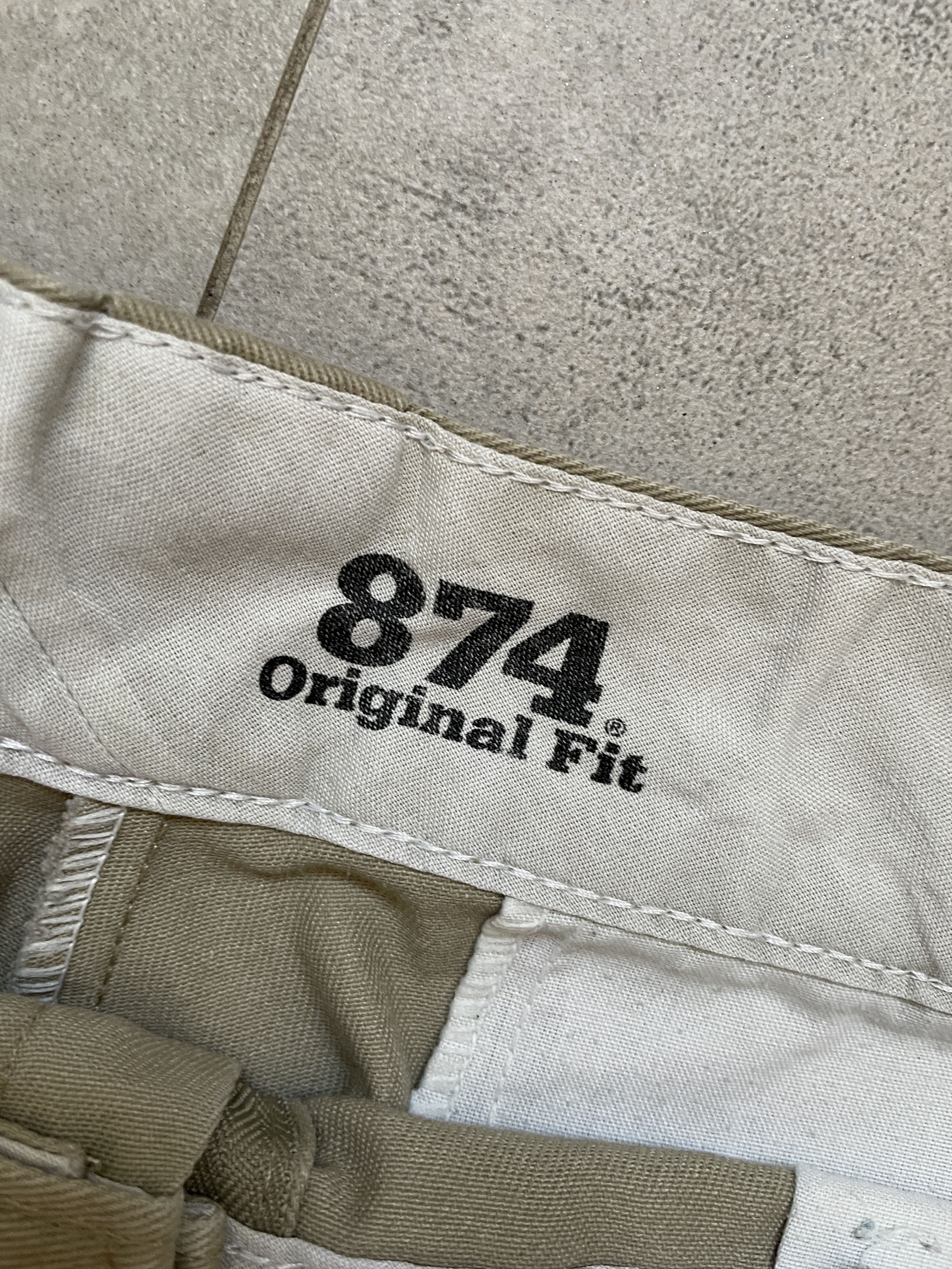 Dickies Y2K WORKWEAR DICKIES 874 CHINO BEIGE PANTS Size US 31 - 3 Thumbnail