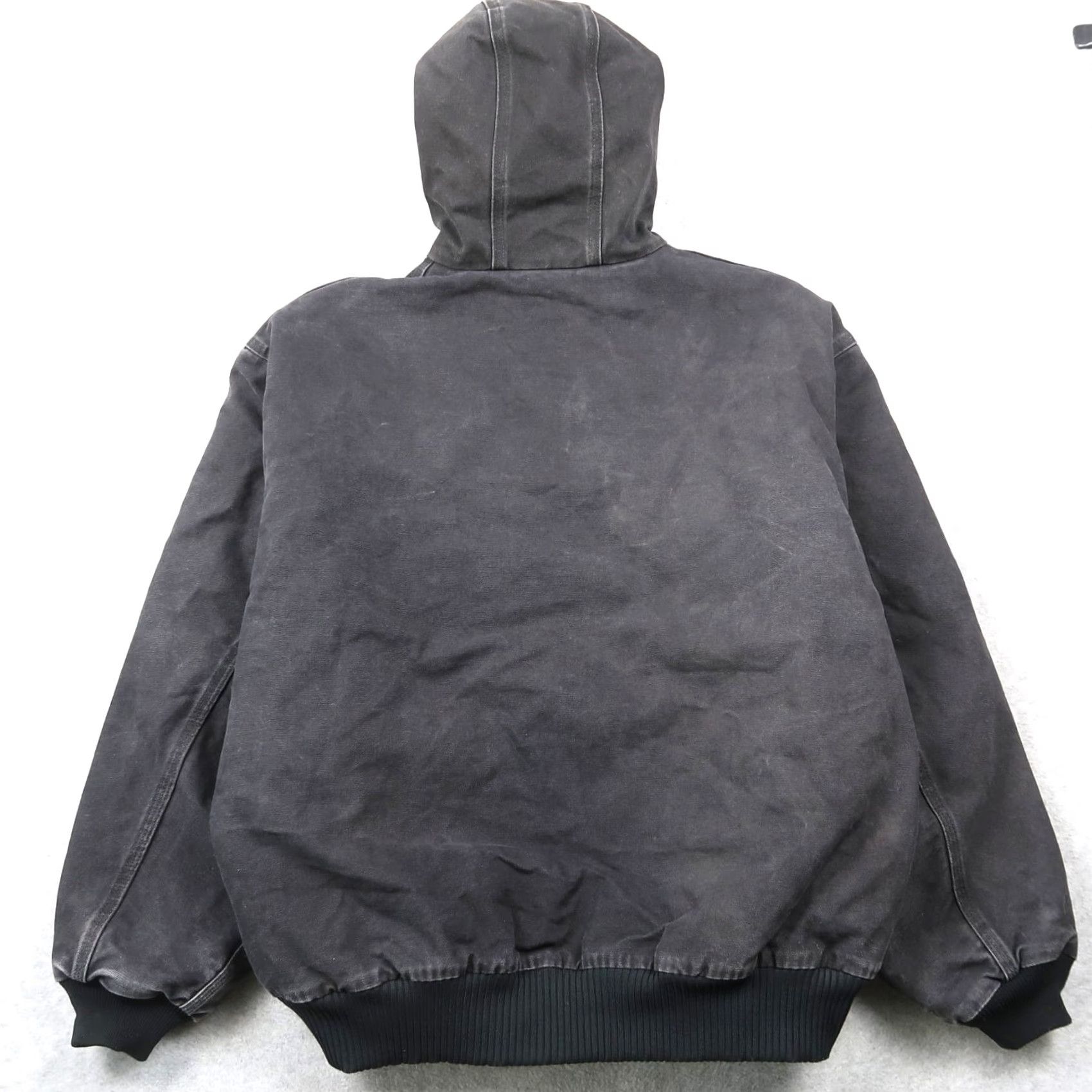 Carhartt VINTAGE Carhartt 101540 001 Washed Faded Black Sandstone Canvas Work Jacket Mens 2XL XXL Size US XXL / EU 58 / 5 - 2 Thumbnail