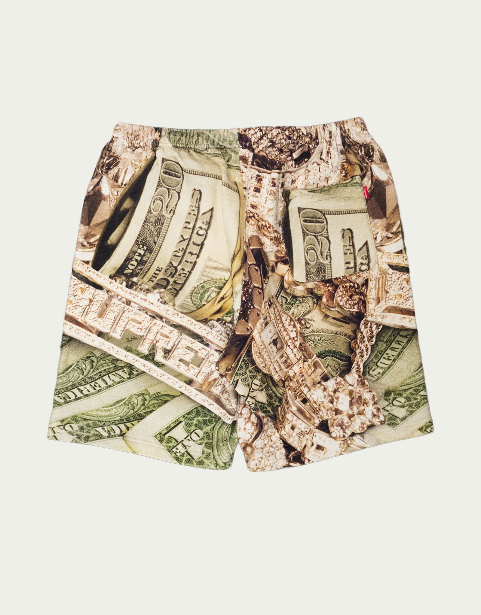 Supreme Supreme Bling Sweatshorts – Green (SS22) Size US 32 / EU 48 - 2 Thumbnail