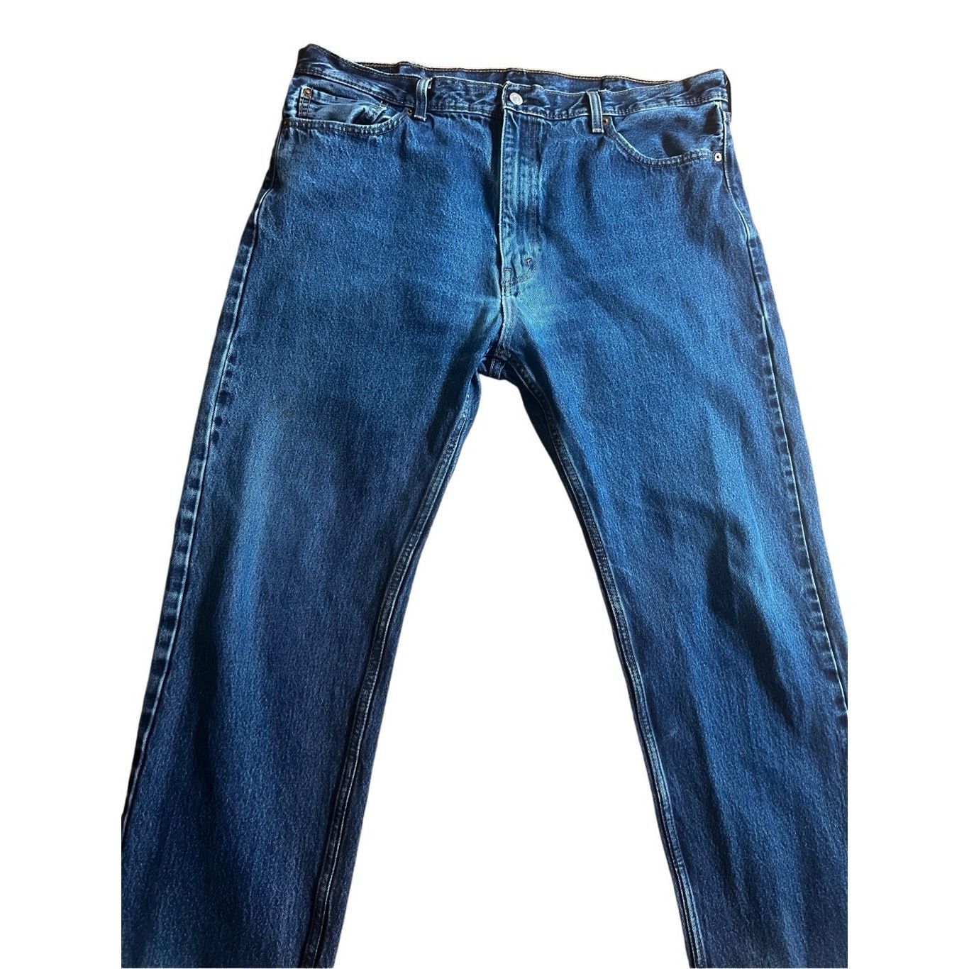 Levi's Levi's 505 Blue Jeans Straight Leg 42x30 Size US 42 / EU 58 - 10 Thumbnail