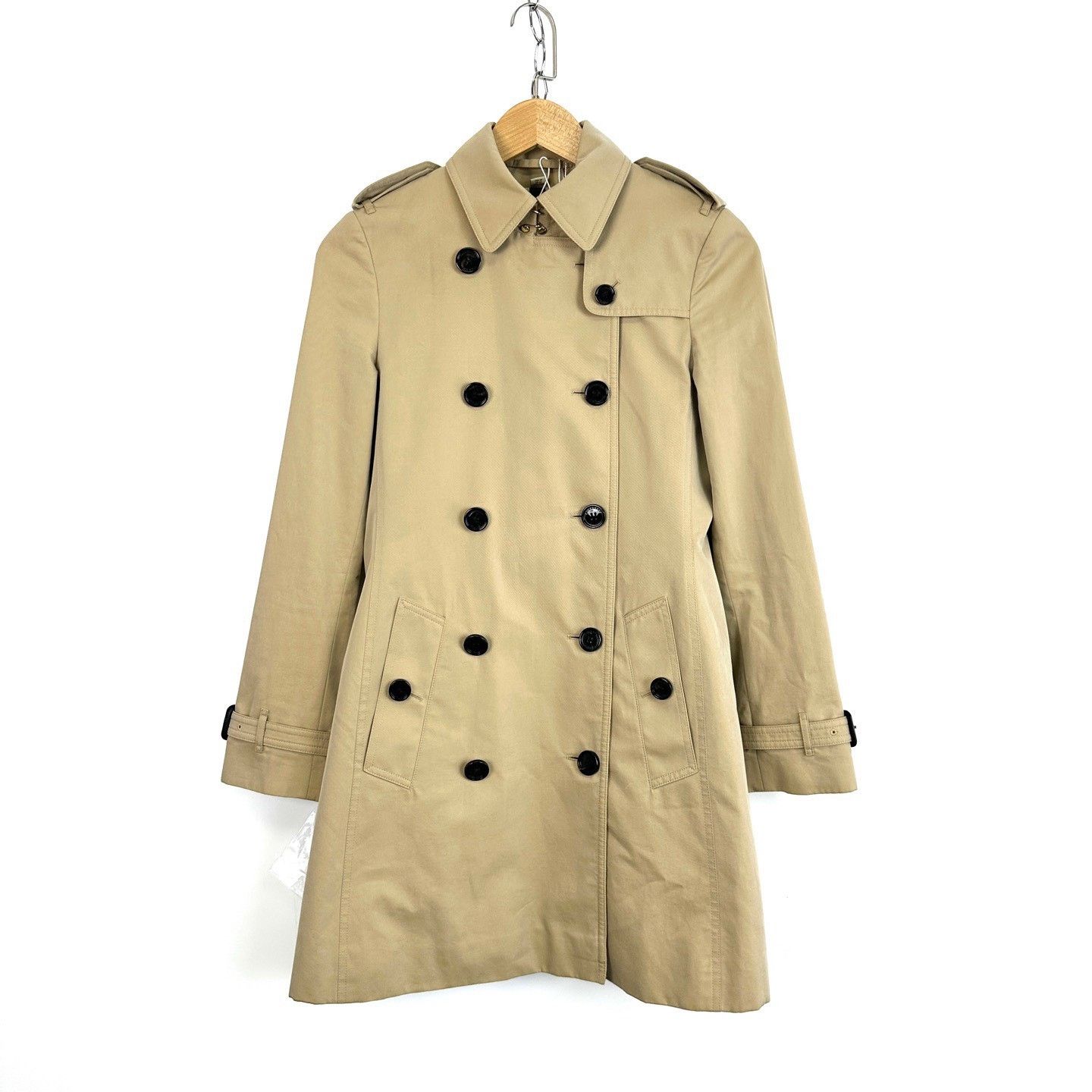 Burberry Burberry Brown Double-Breasted Trench Coat Size M / US 6-8 / IT 42-44 - 1 Thumbnail