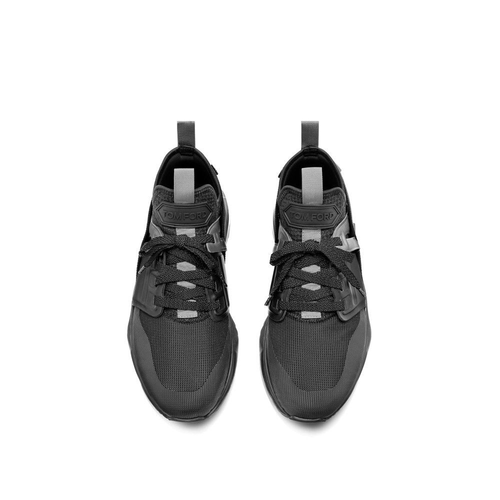 Tom Ford o1loc1c0825 J1100 Size: 6 TF / Jago Low-Top Sneakers Black Size US 8 / EU 41 - 2 Thumbnail