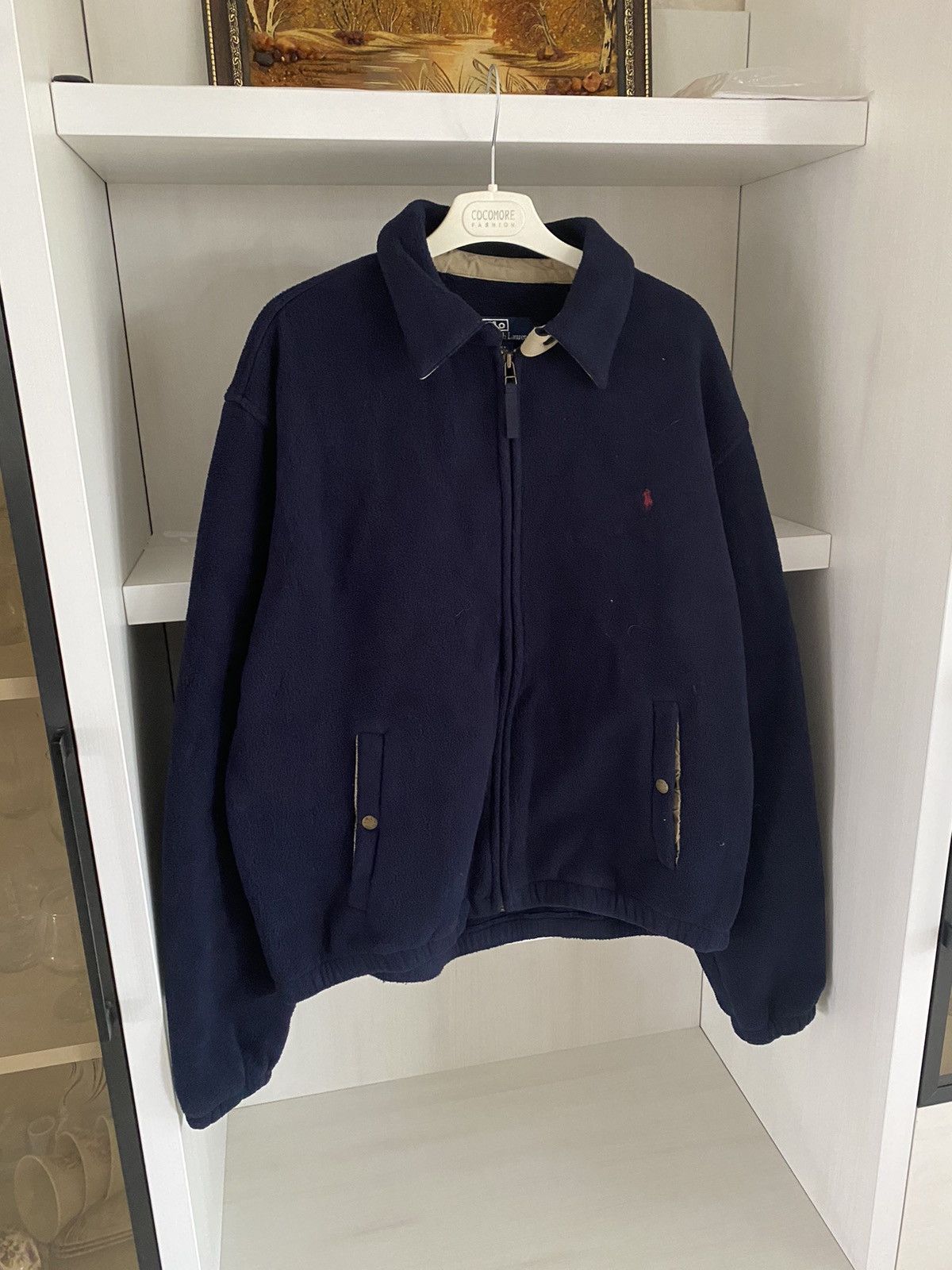 Polo Ralph Lauren 00s Polo Ralph Lauren Fleece Jacket Vintage Teddy Size US L / EU 52-54 / 3 - 2 Thumbnail