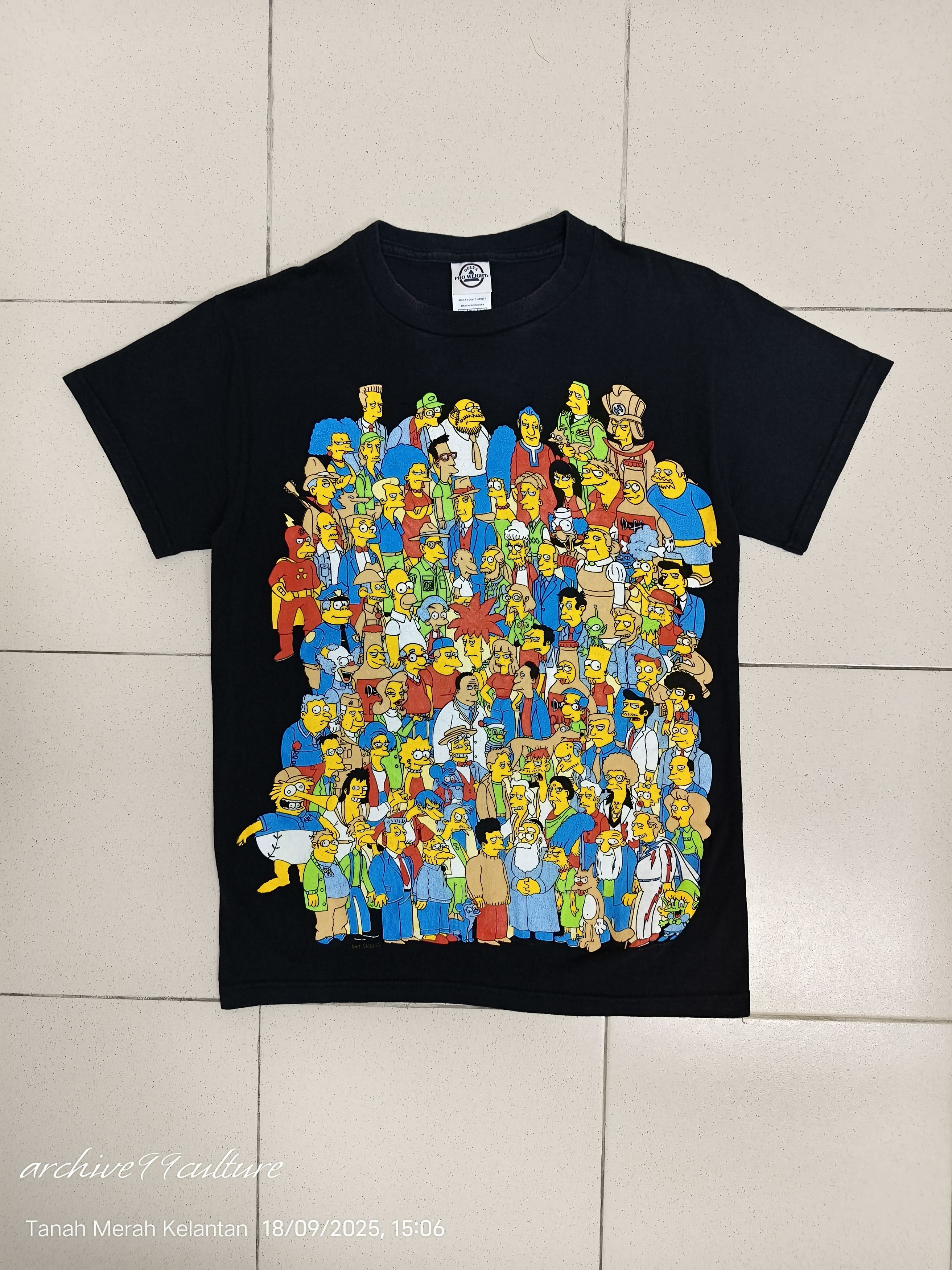 The Simpsons Vintage 2007 Matt Groening The Simpsons AOP TEE Size US S / EU 44-46 / 1 - 1 Thumbnail