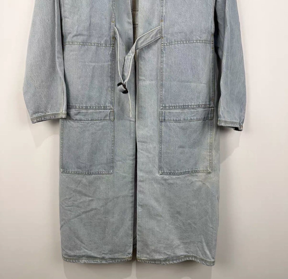 Acne Studios Acne Studios Oversized Washed Vintage Denim Coat J42 Size S / US 4 / IT 40 - 4 Thumbnail