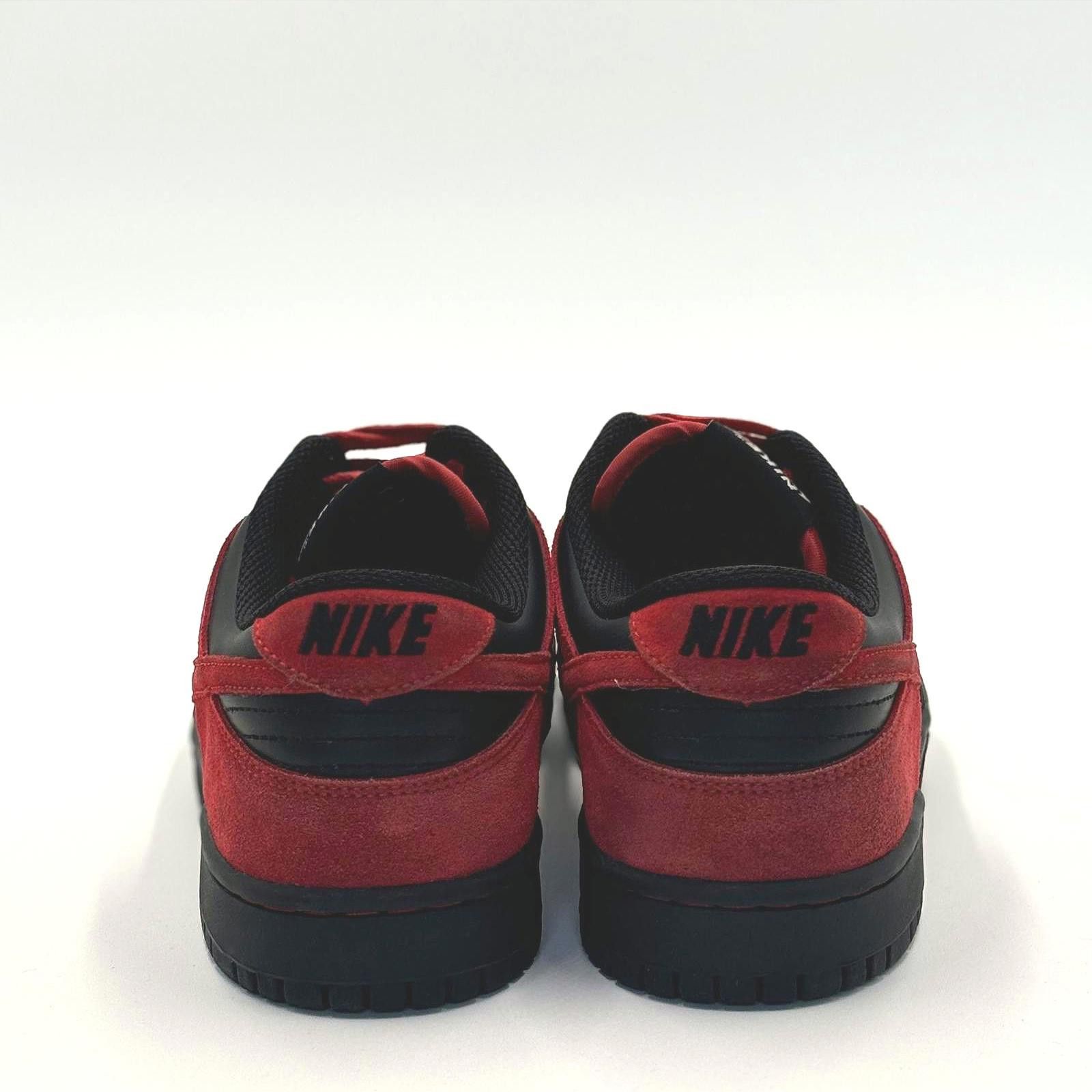Nike Nike Dunk Low black / red Size US 12 / EU 45 - 3 Thumbnail