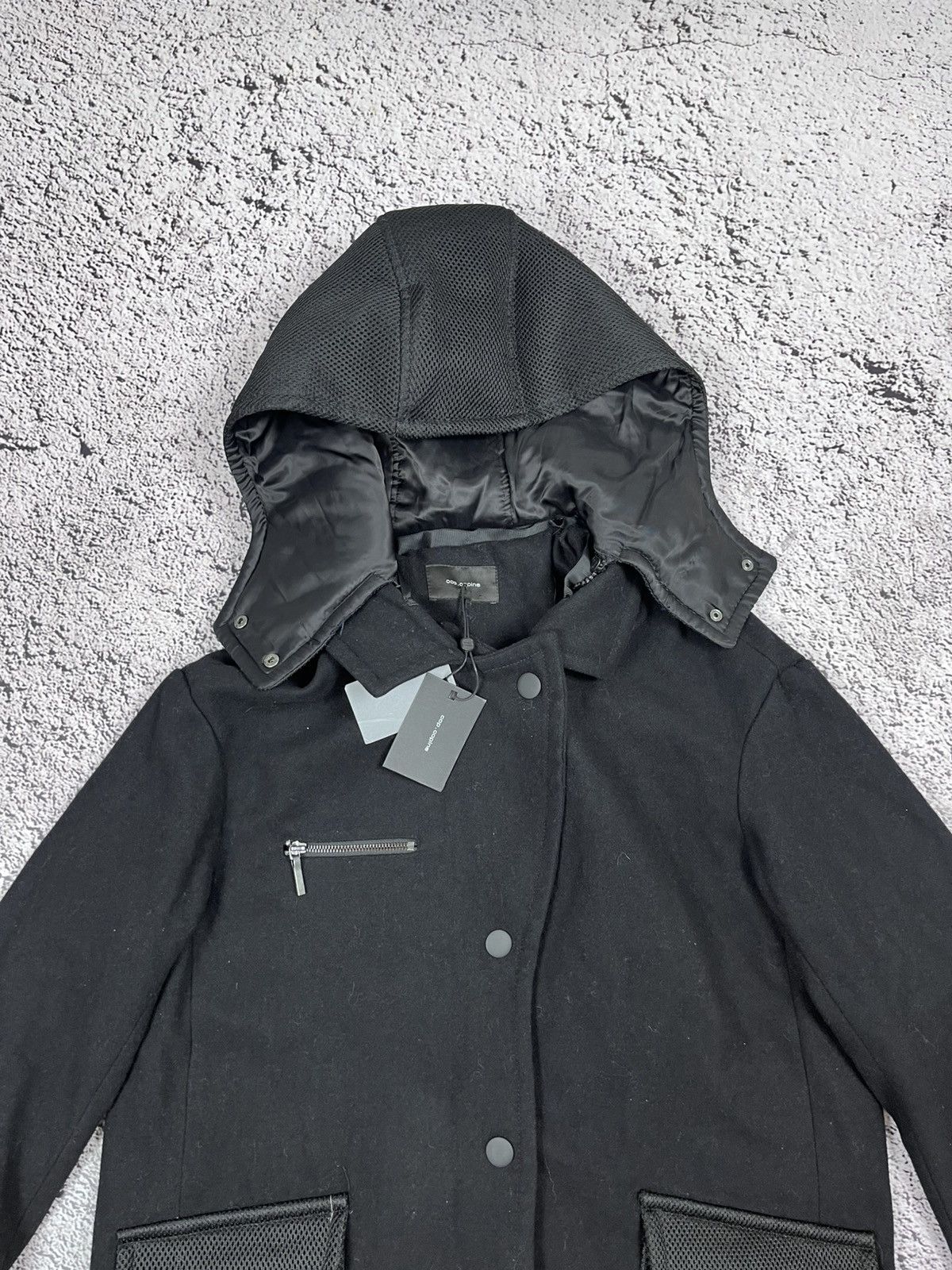 Cop Copine NWT Cop. Copine avant garde wool coat hooded size 40 Size M / US 6-8 / IT 42-44 - 5 Thumbnail
