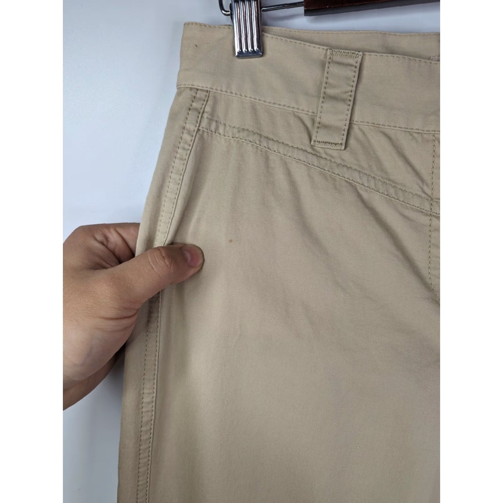 Valentino VALENTINO Beige Cotton Blend Women’s Chinos Pant Size 6 Made in Italy Size 28" / US 6 / IT 42 - 3 Thumbnail
