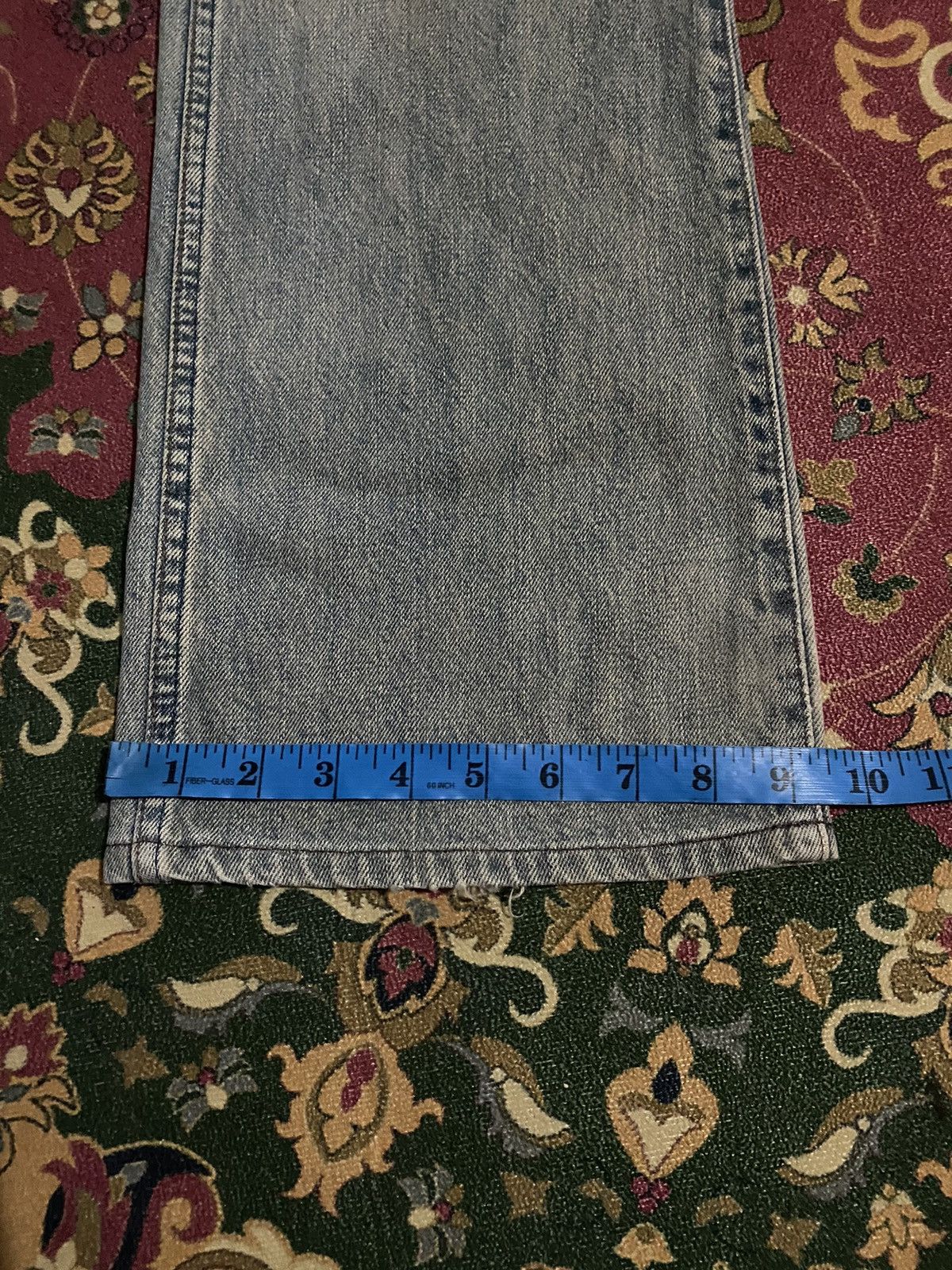 Japanese Brand Vintage Wrangler Bootcut Distressed Faded Denim Size US 31 - 18 Thumbnail
