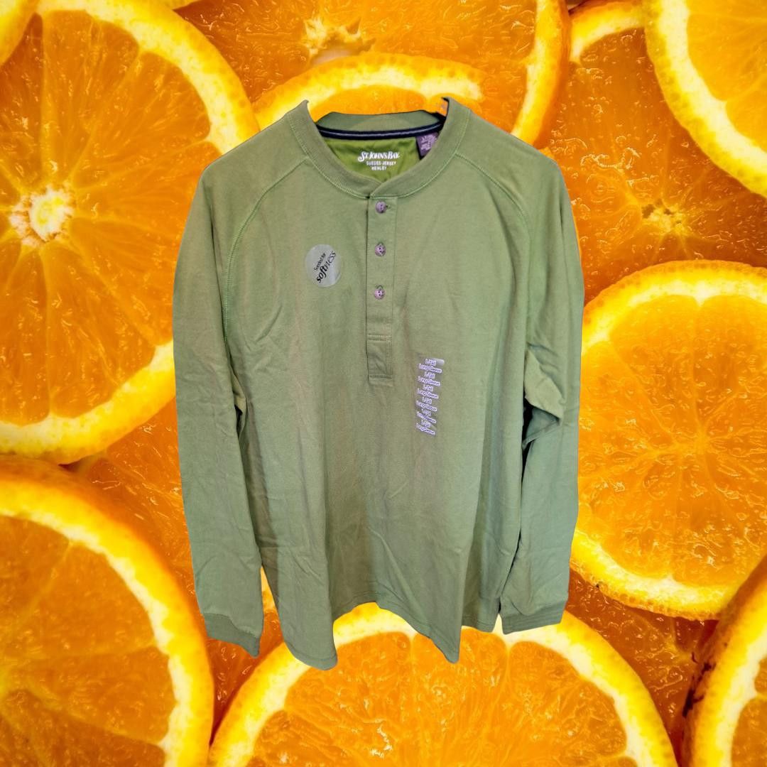 Other New St. John's Bay Green Sueded Jersey L-Tall Size ONE SIZE - 1 Thumbnail