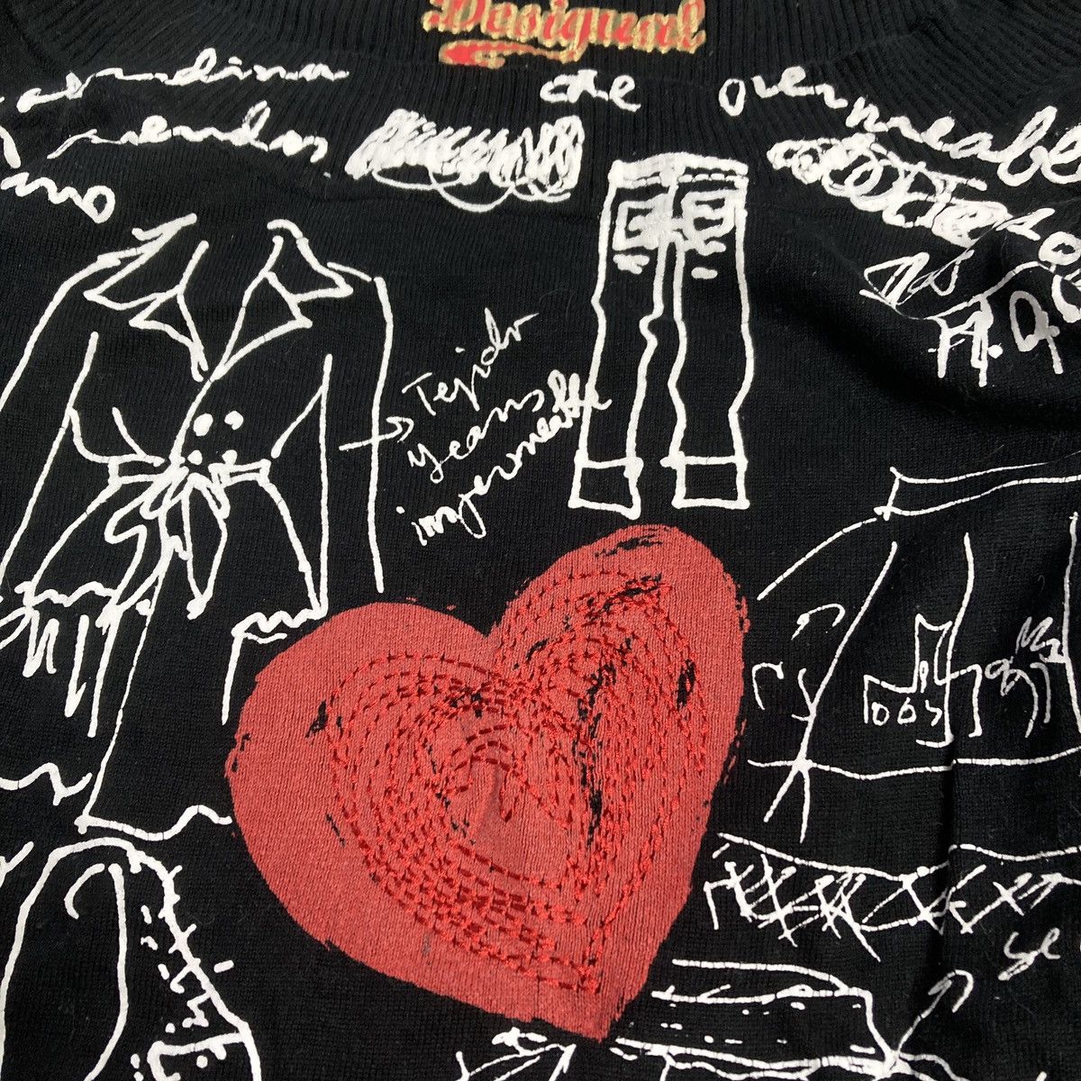 Desigual Desigual Y2k off shoulder top vintage long sleeve Size S / US 4 / IT 40 - 4 Thumbnail