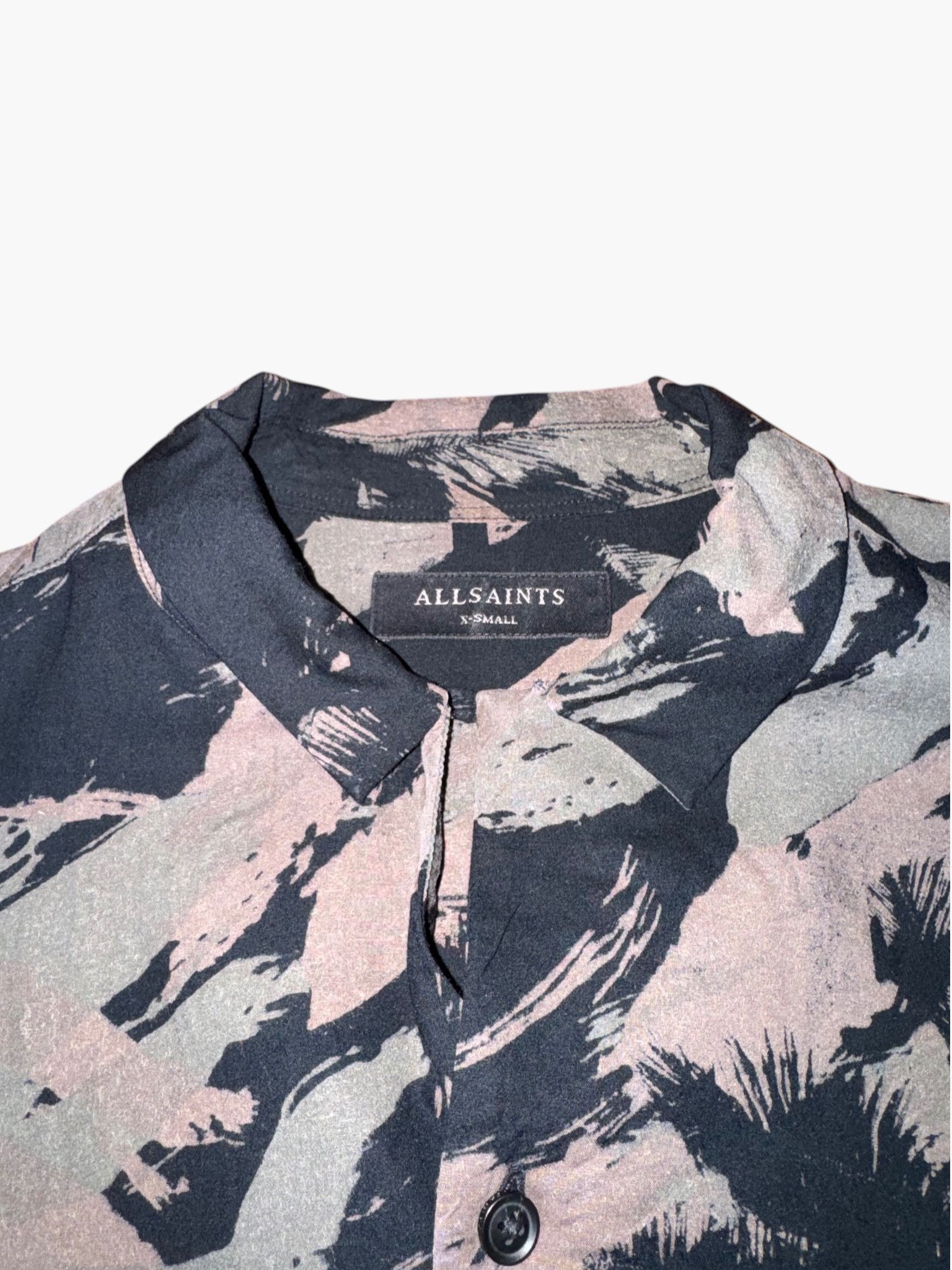 Allsaints 💀 AllSaints - Military Camo Shirt Size US XS / EU 42 / 0 - 3 Thumbnail