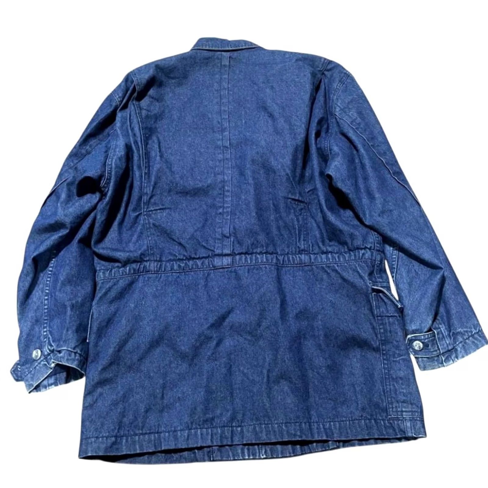 Issey Miyake ISSEY MIYAKE COVERALL DENIM JACKET MEN M MULTICOLOR USED JEAN OF PLANTATION Size US 31 - 6 Thumbnail