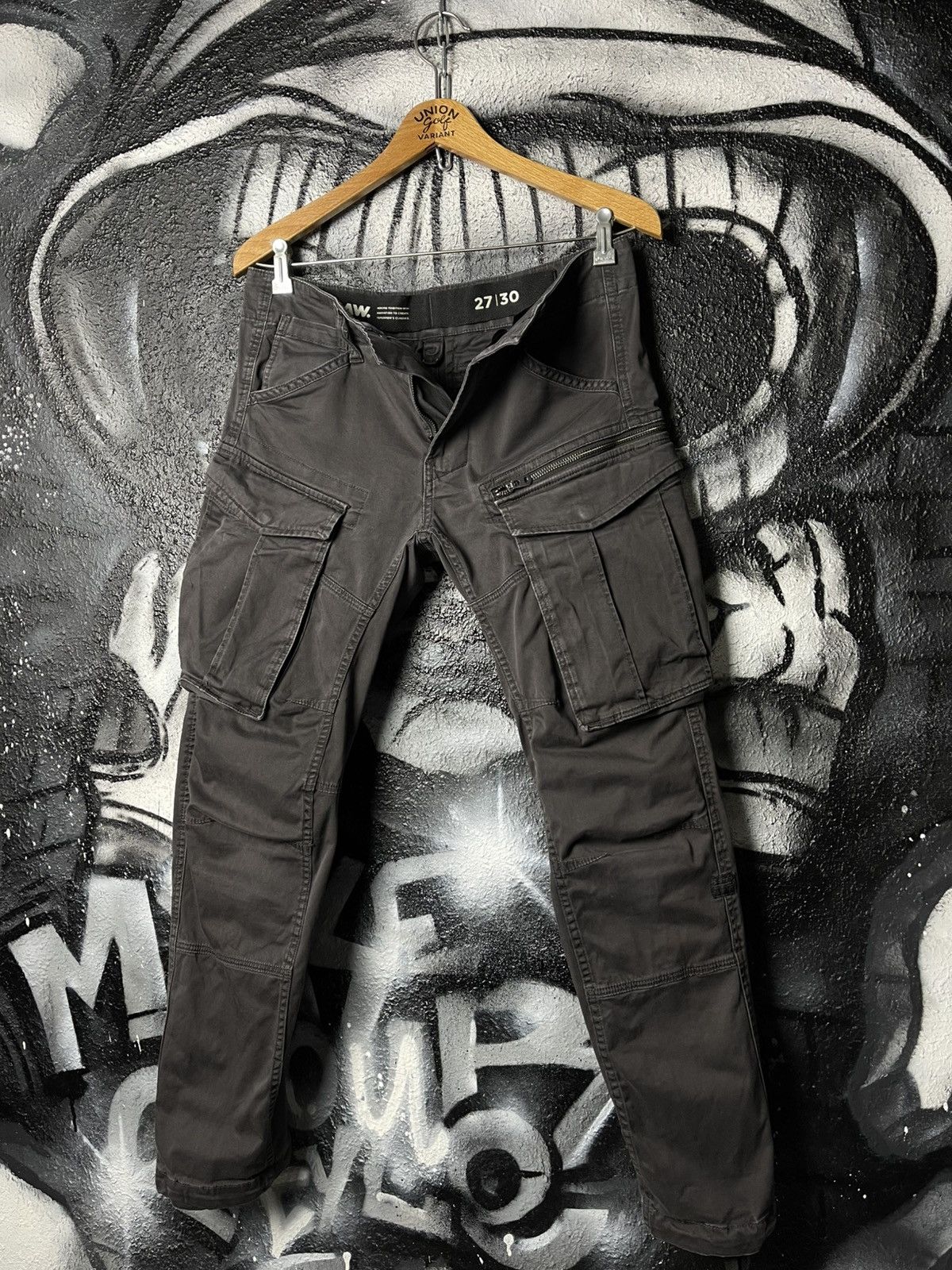 G-Star G Star RAW Rovic Zip 3D Tapered Cargo Pants Men’s Size 27/30 Size US 27 - 1 Thumbnail