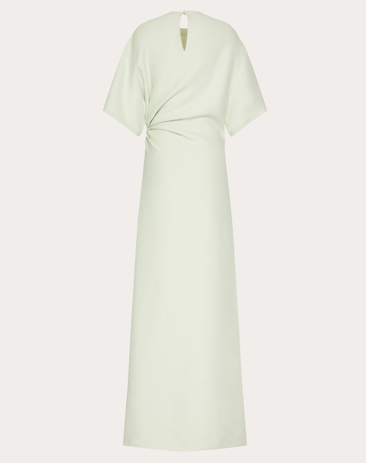 Valentino o1s1wg110525 Structured Couture Long Dress in White Size S / US 4 / IT 40 - 2 Thumbnail