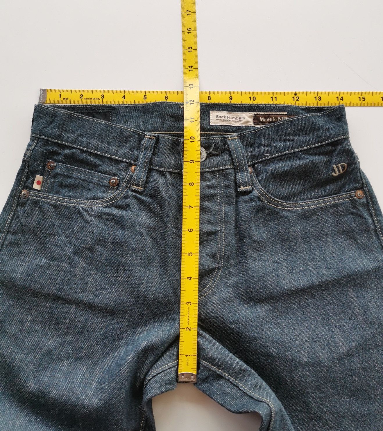 Japanese Brand Back Number Selvage Jeans (R1229224) Size US 28 / EU 44 - 11 Thumbnail