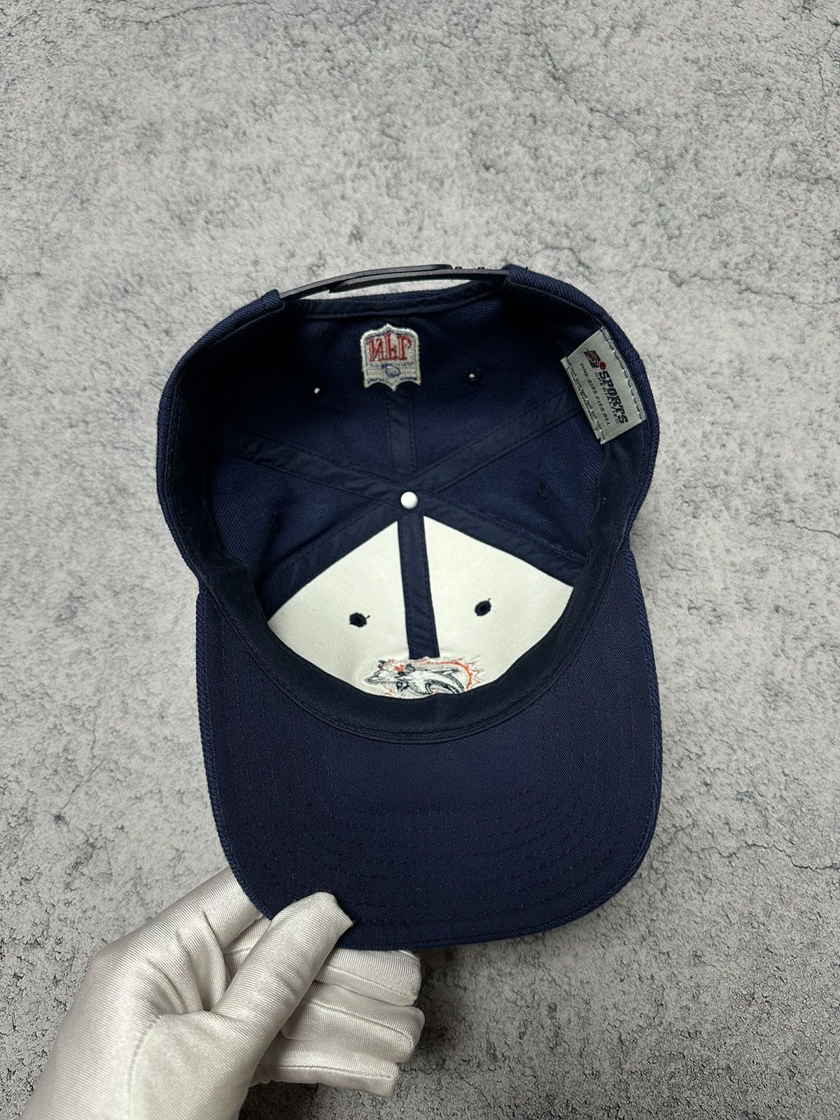 Sports Specialties Vintage Miami Dolphins NFL Sports Specialties Snapback Cap Size ONE SIZE - 11 Thumbnail