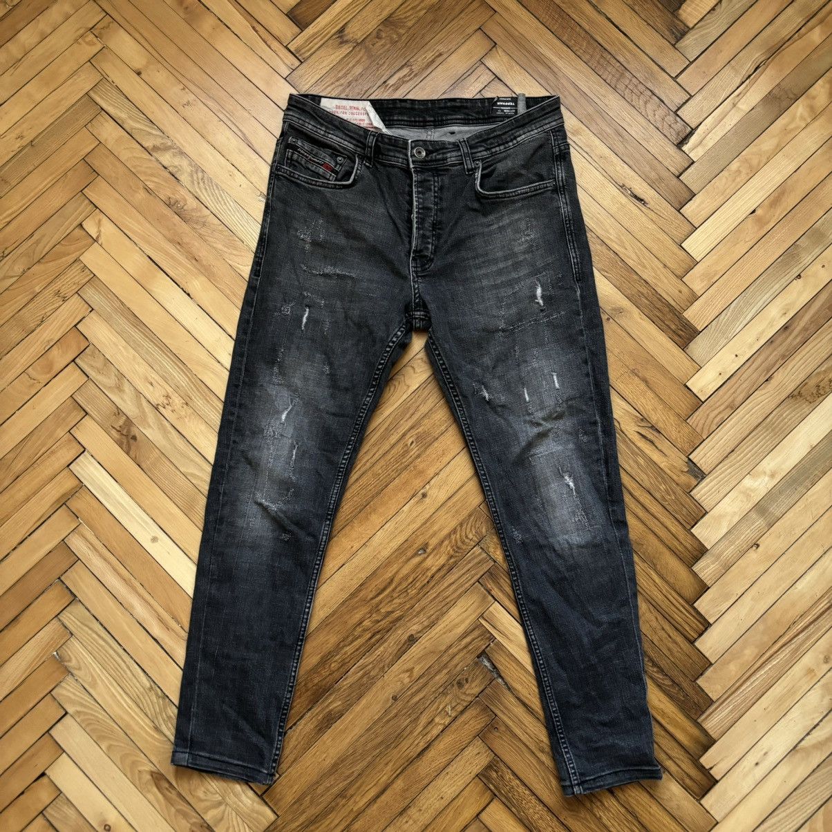 Diesel × Diesel Black Gold Distressed Diesel Denim Jeans Made in Italy Size US 34 / EU 50 - 1 Thumbnail